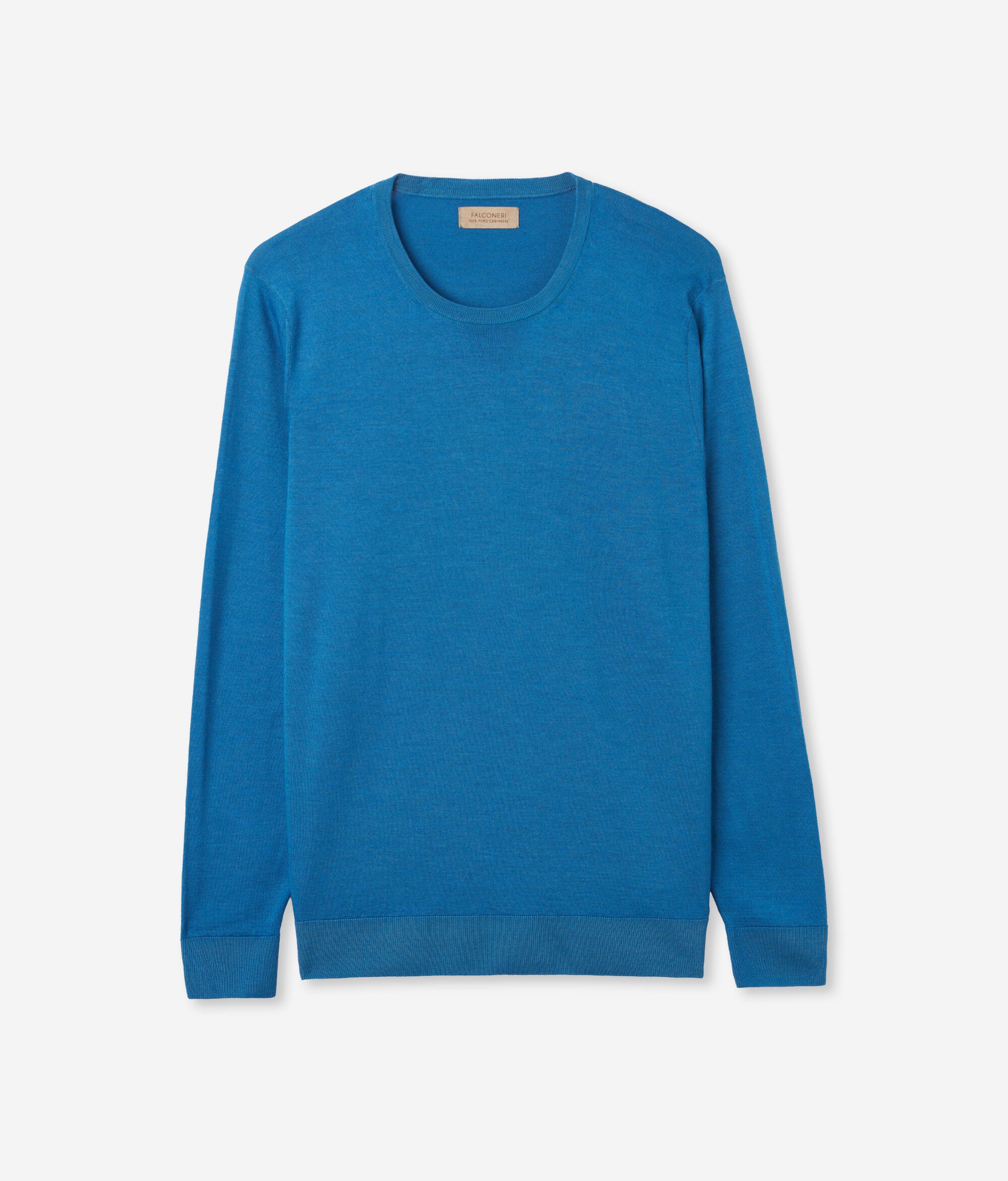 Pull homme en cachemire ultra-fin à col rond