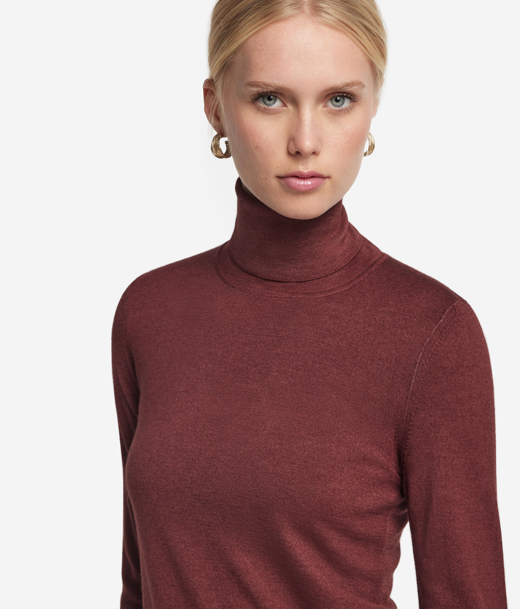 Ultrafine Cashmere Turtleneck Jumper