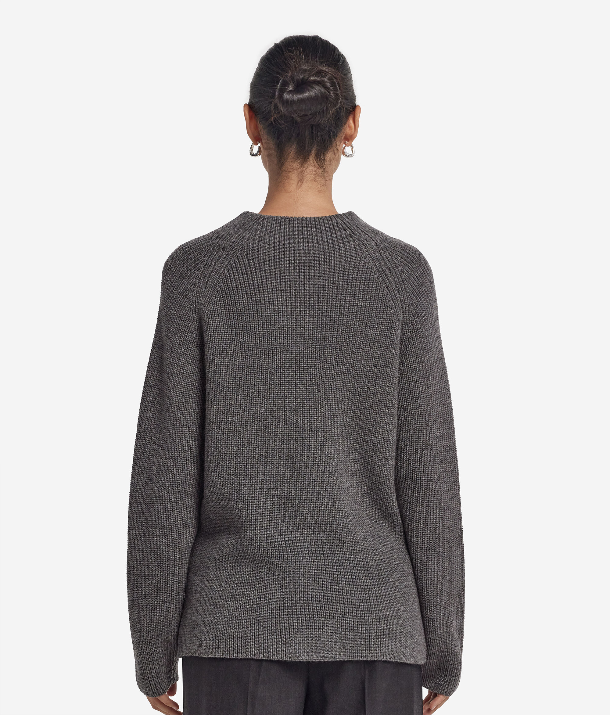 Wool turtleneck jumper