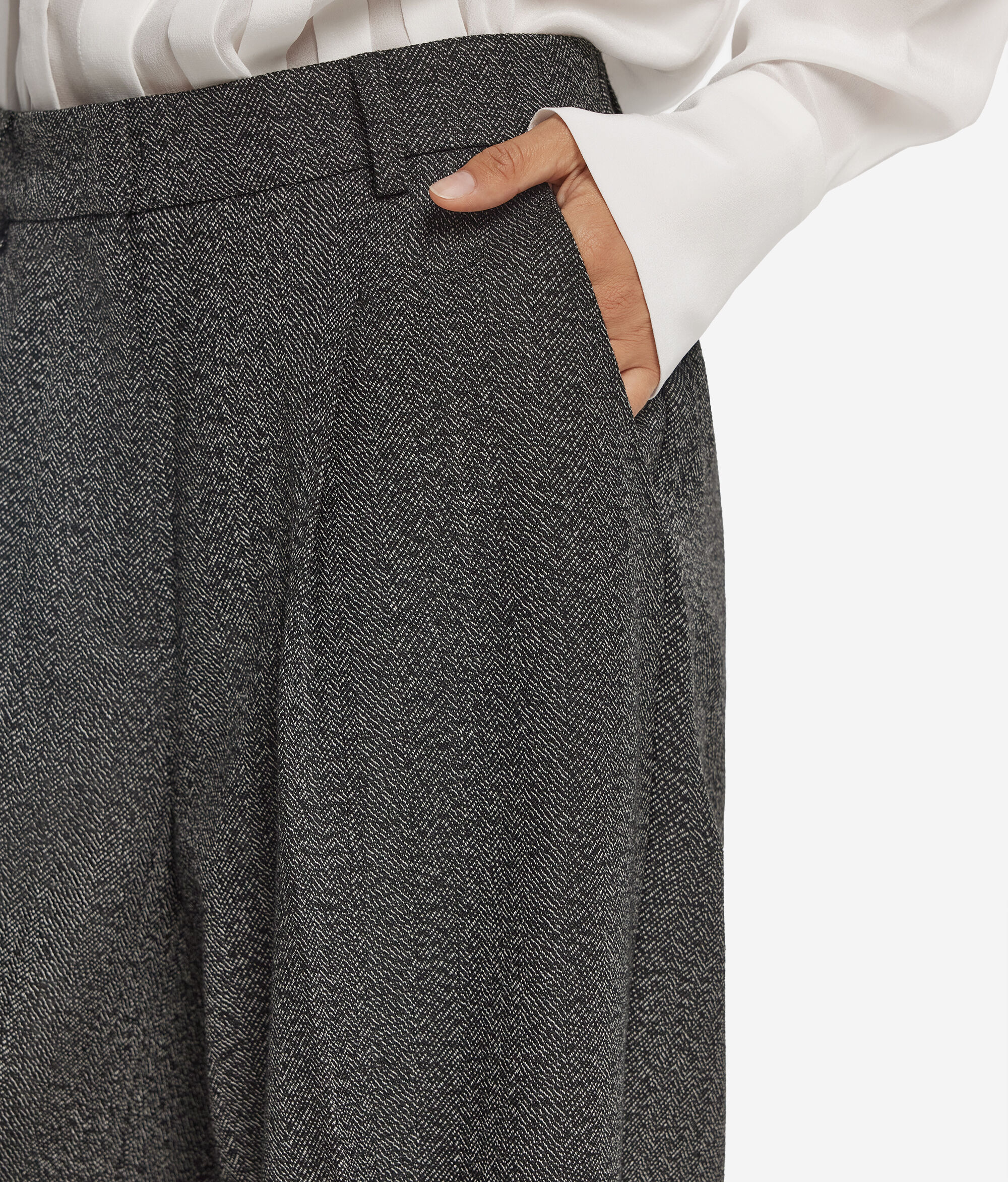 Брюки из шерсти