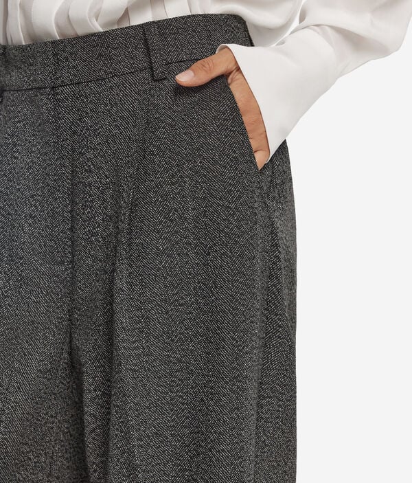 Брюки из шерсти