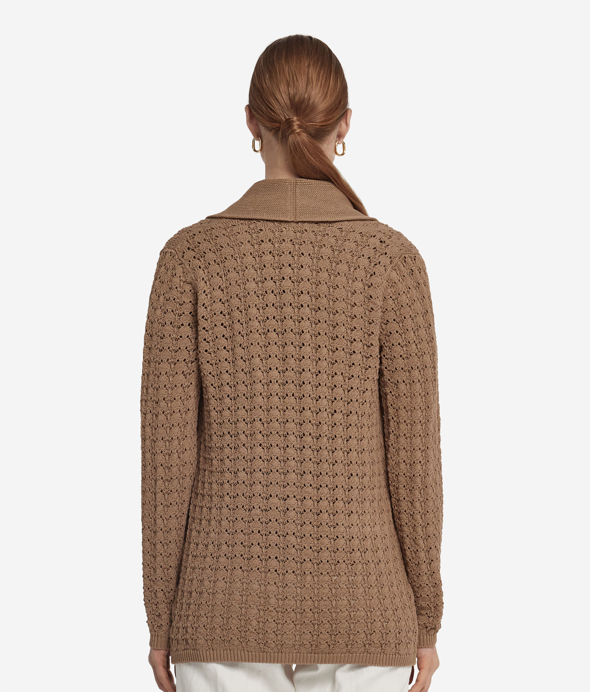 Giacca Crochet in Cotone