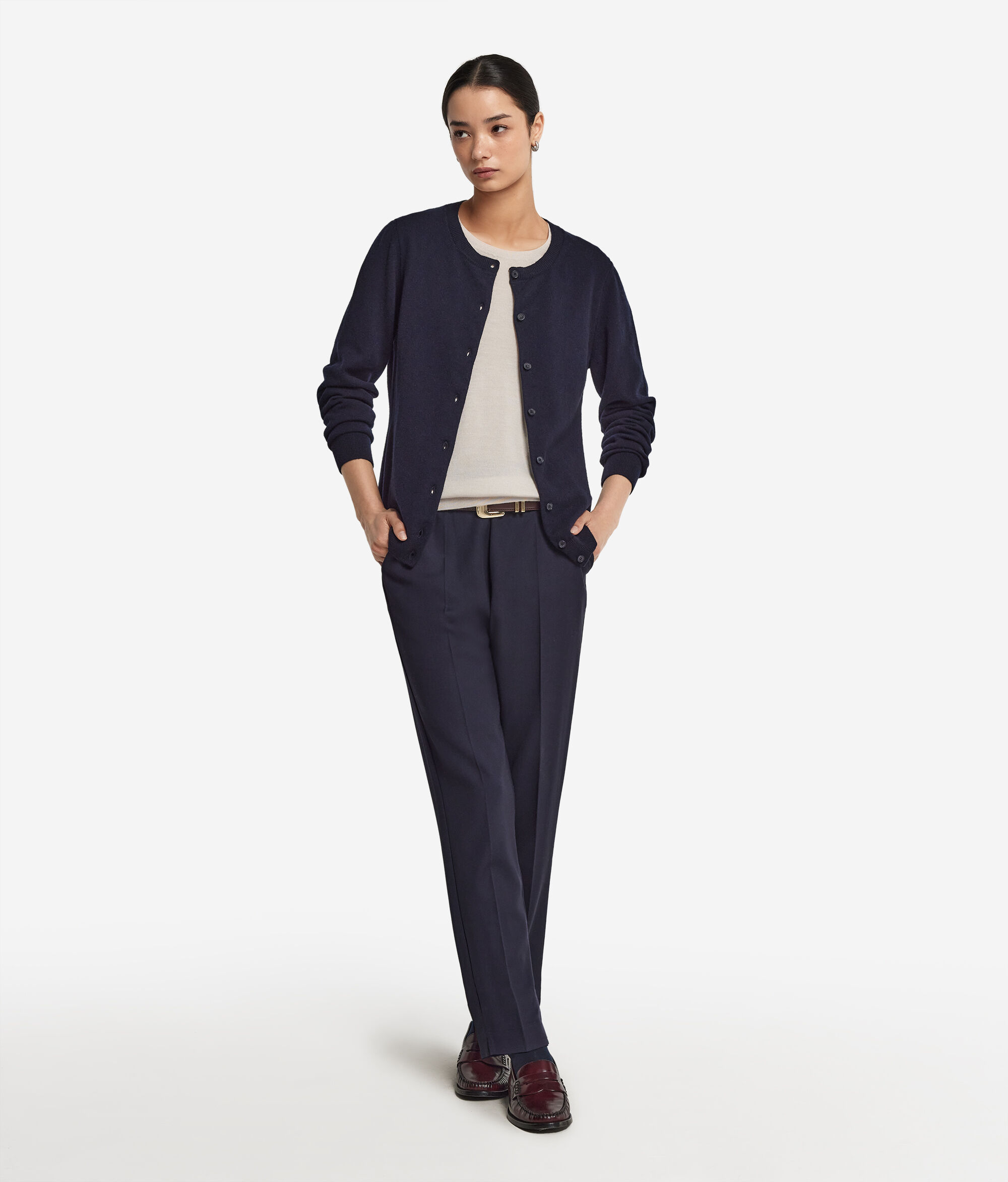 Jersei de coll rodó de Cashmere Ultrasoft