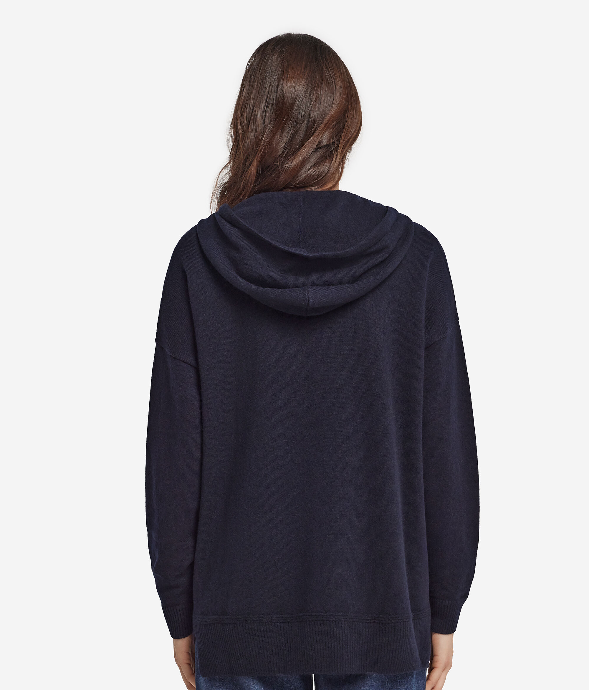 Sweatshirt à capuche en cachemire ultra-doux
