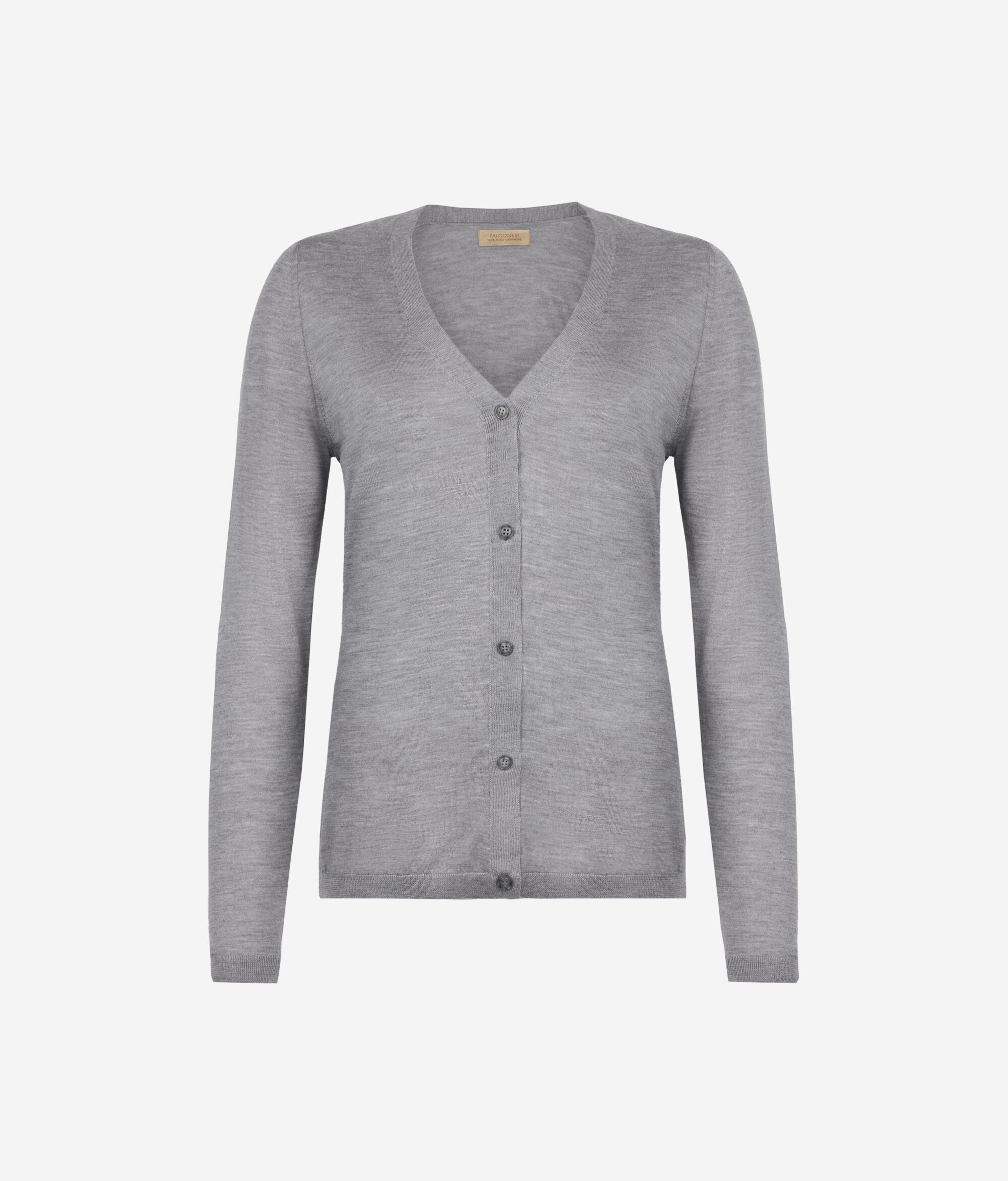 Gilet à col V en cachemire ultra-fin