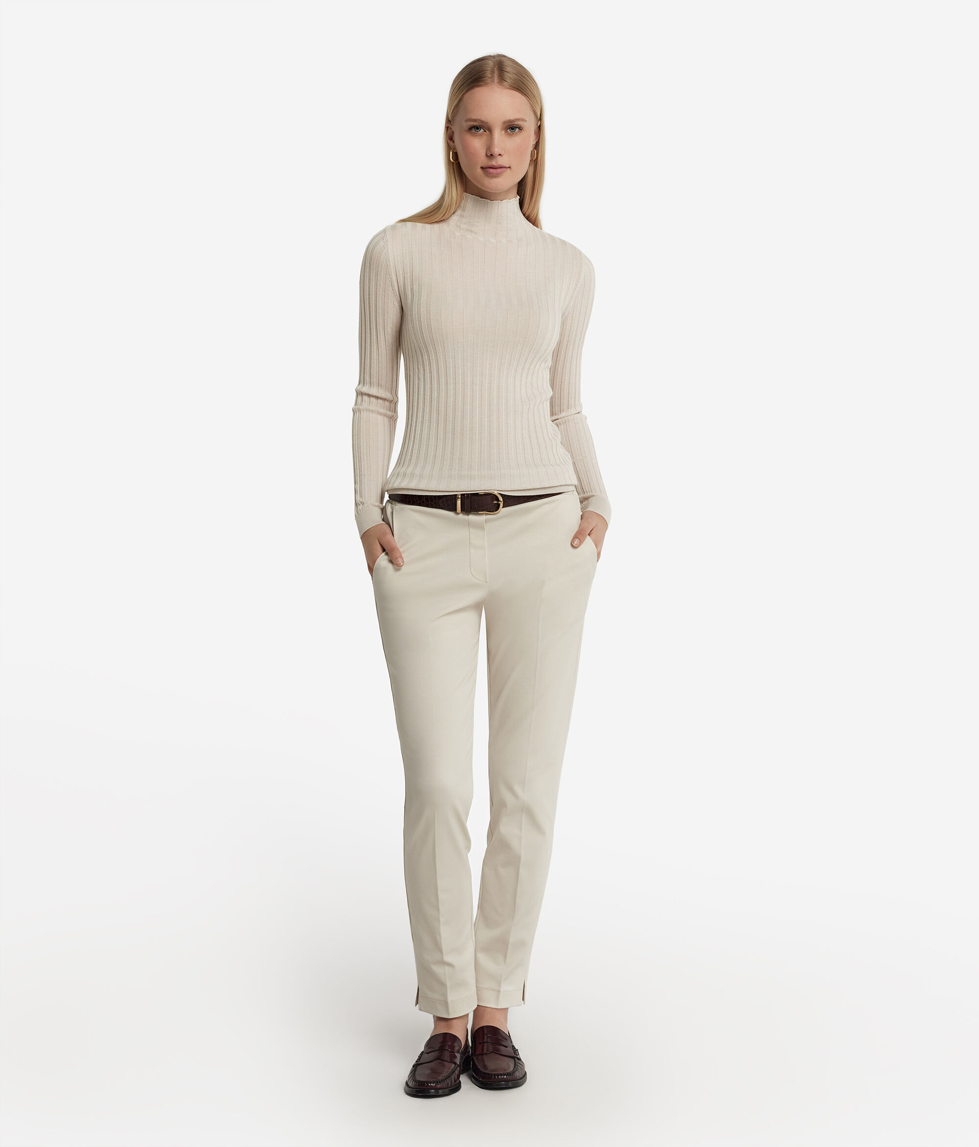 Dolcevita in Cashmere Ultrafine Costa Piatta