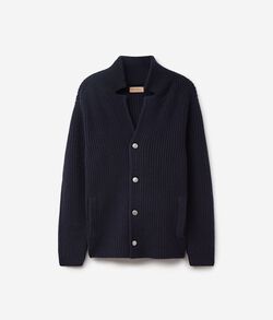 Ribbed Ultrasoft Cashmere Jacket