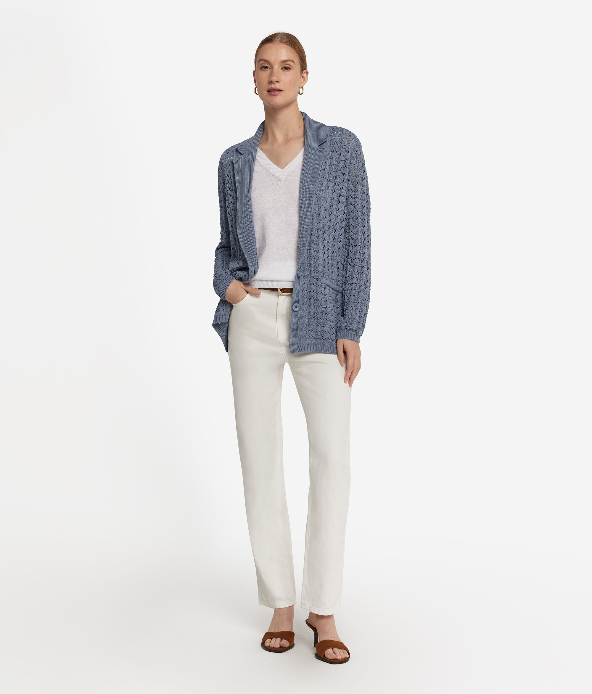 Crochet Cotton Jacket