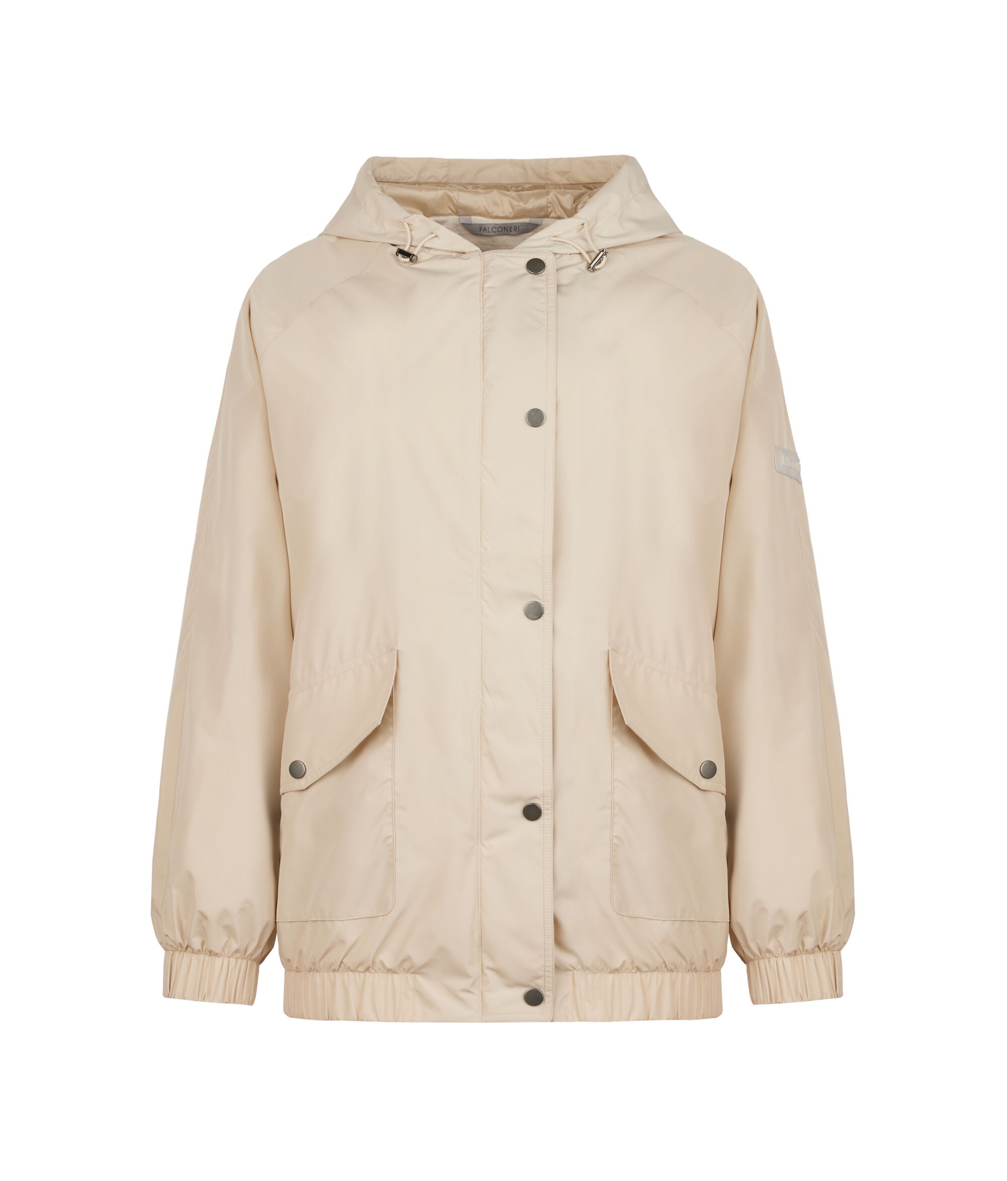 Hooded Cashmere Technical Jacket_9044