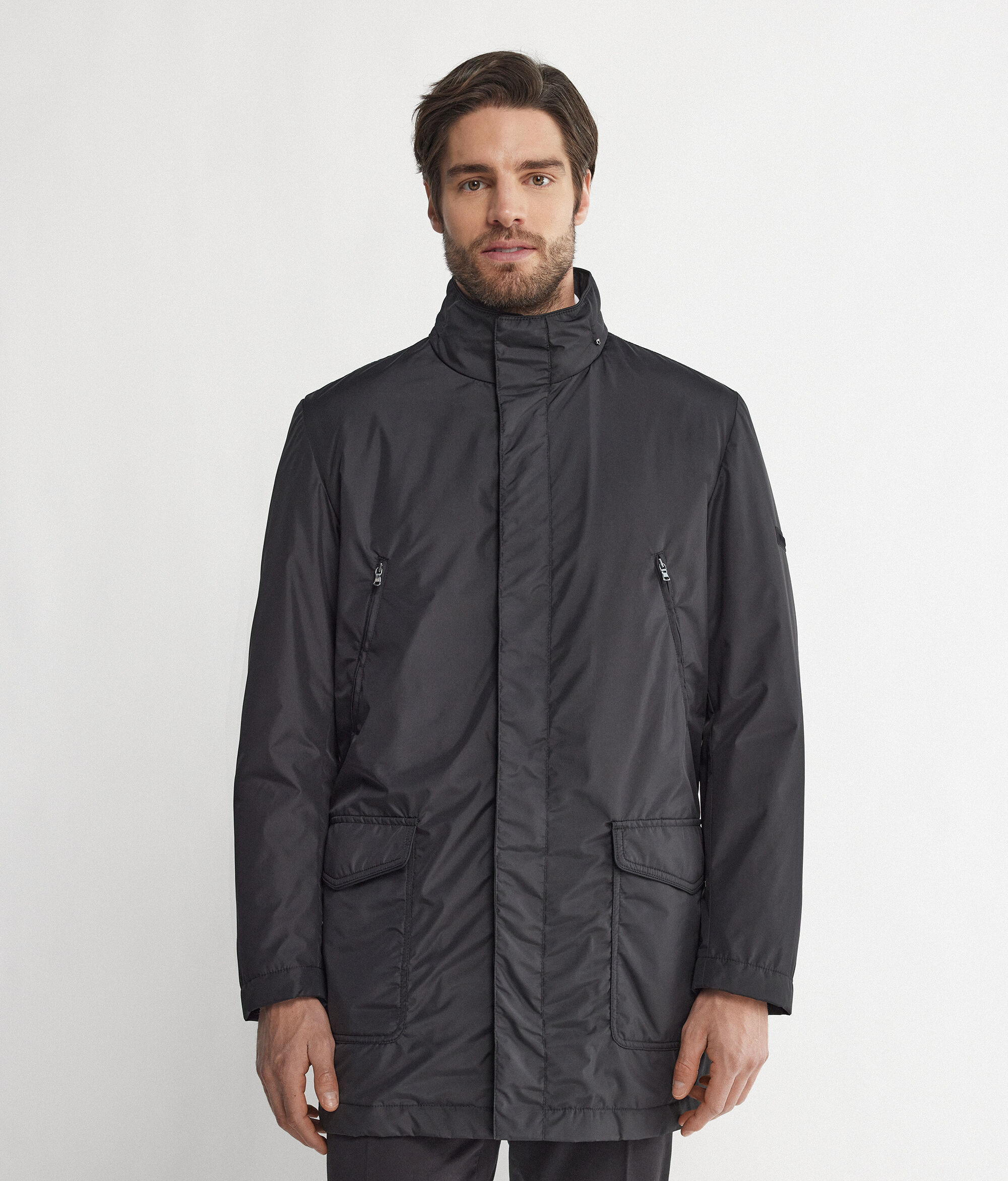 Cashmere Technical Fabric Parka