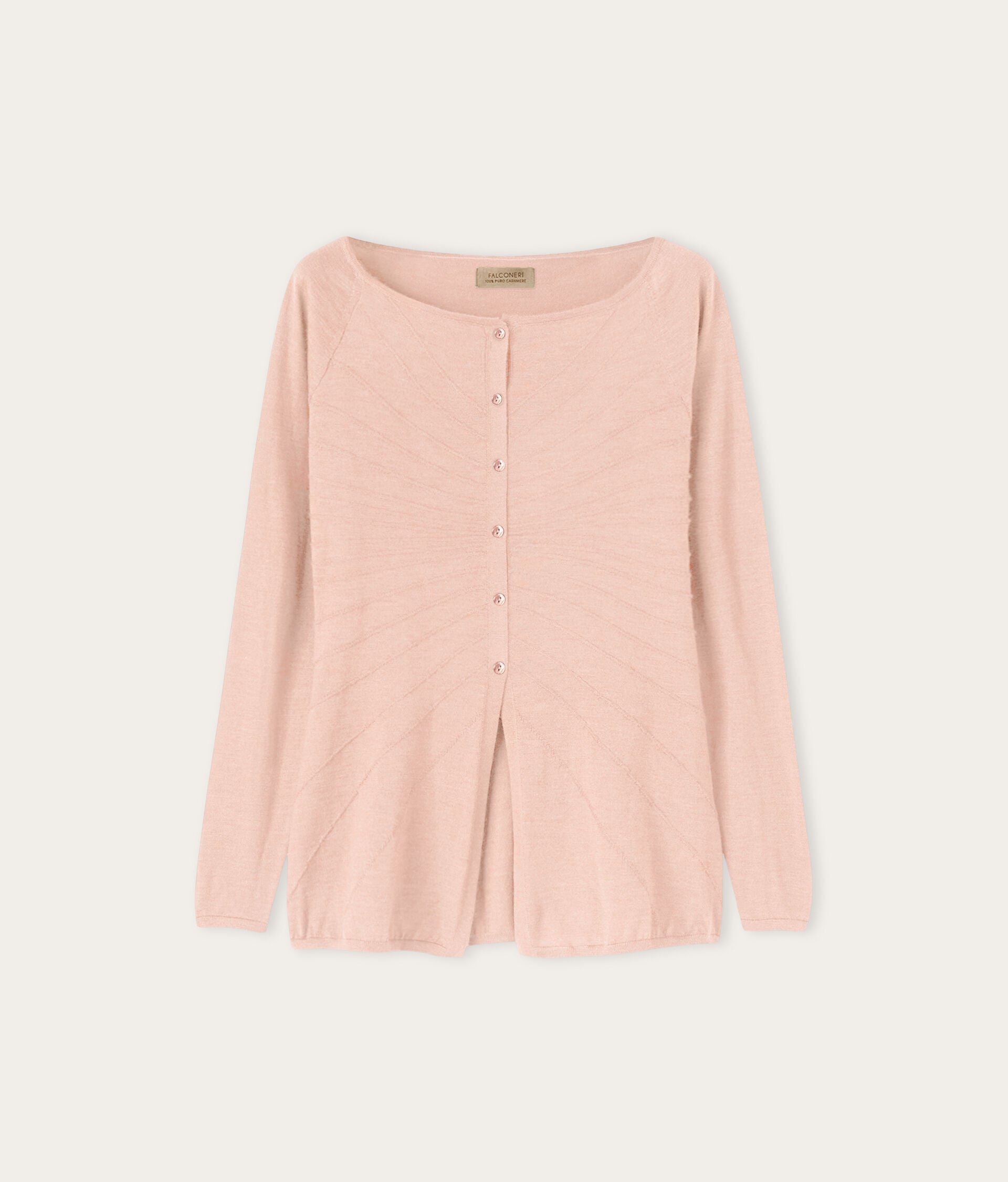 Golfino punto stella in cashmere