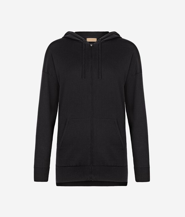 Толстовка из шелка и хлопка