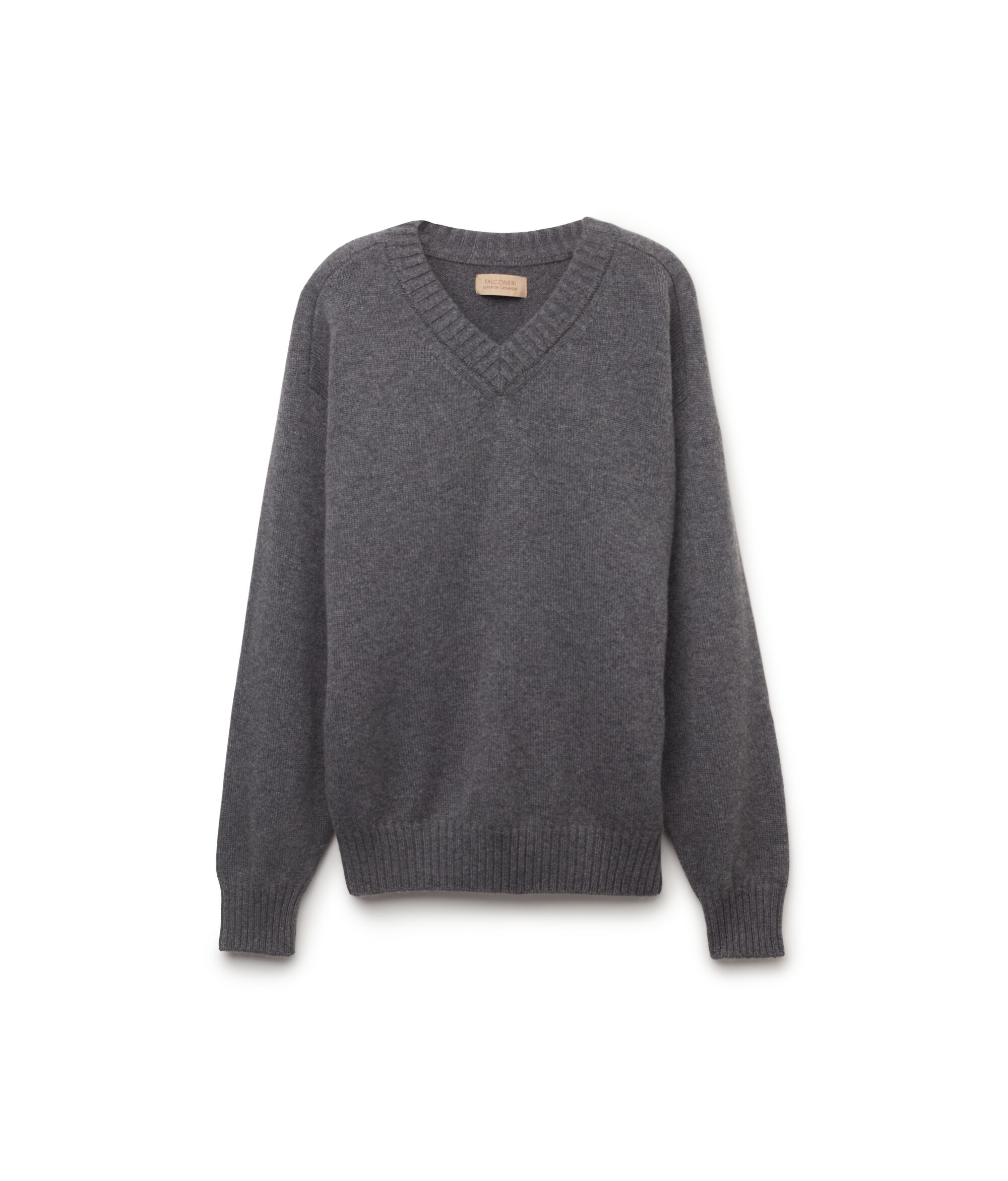 Ultrasoft Cashmere V-Neck Jumper with Set-In Sleeves