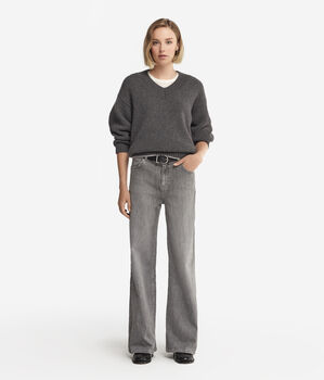 Ultrasoft Cashmere Tricot V-Neck Jumper