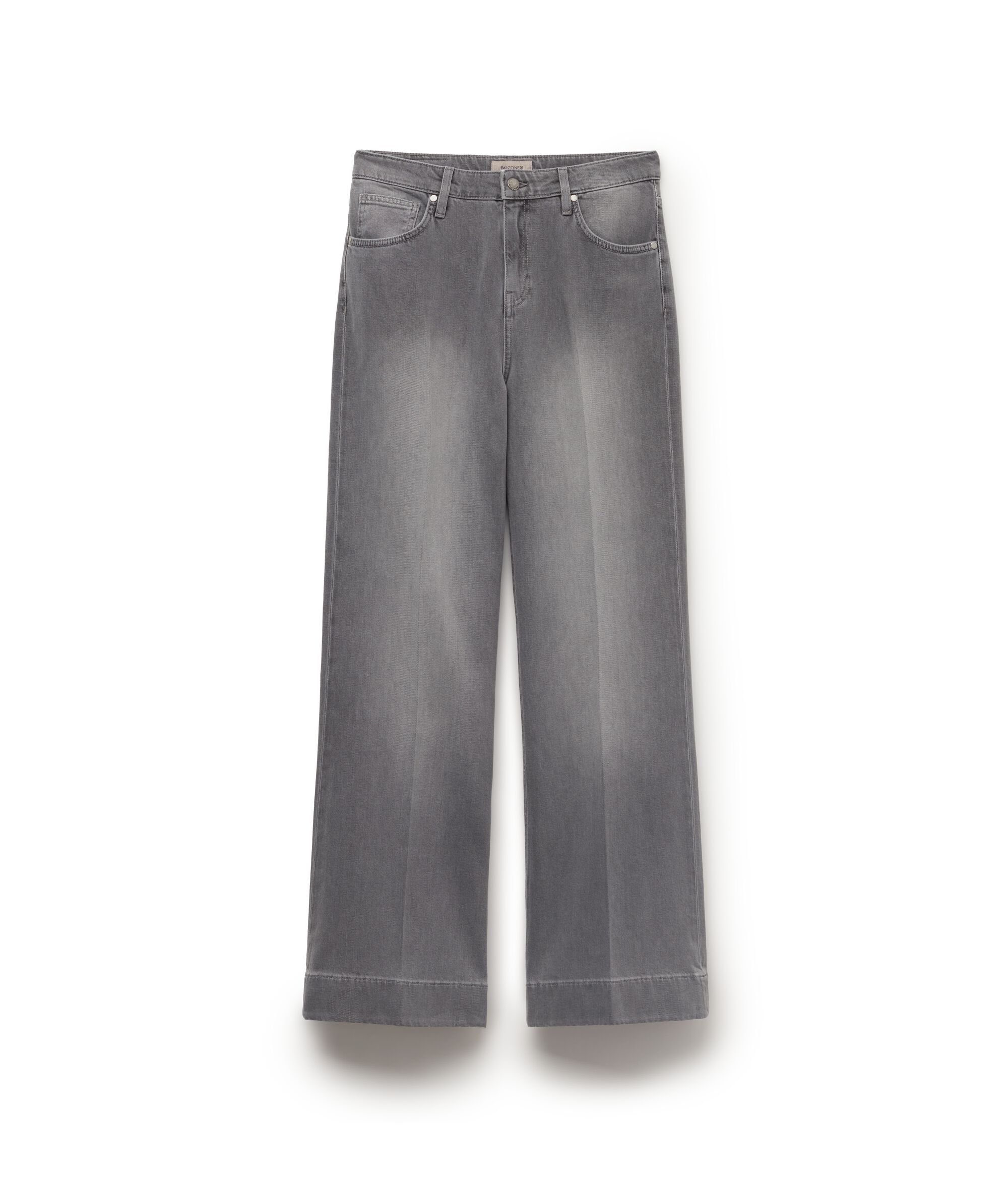 Cashmere Denim Flare Trousers_9086