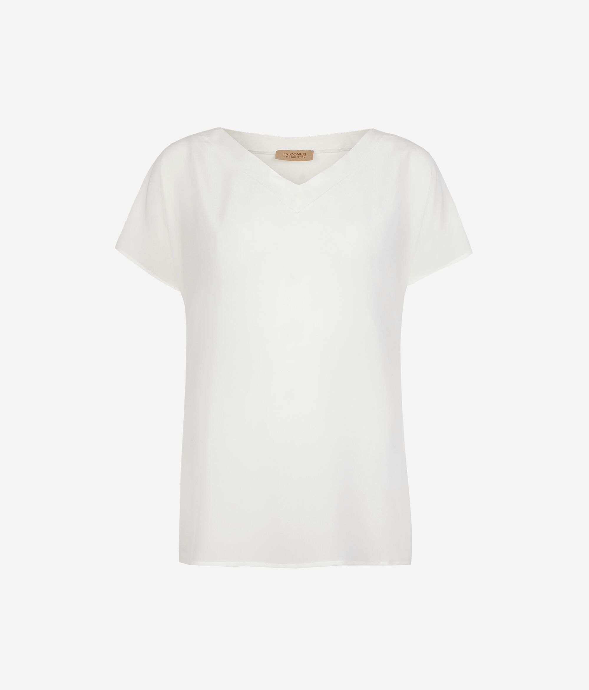 Блуза из шелка и модала