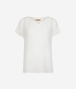 Блуза из шелка и модала