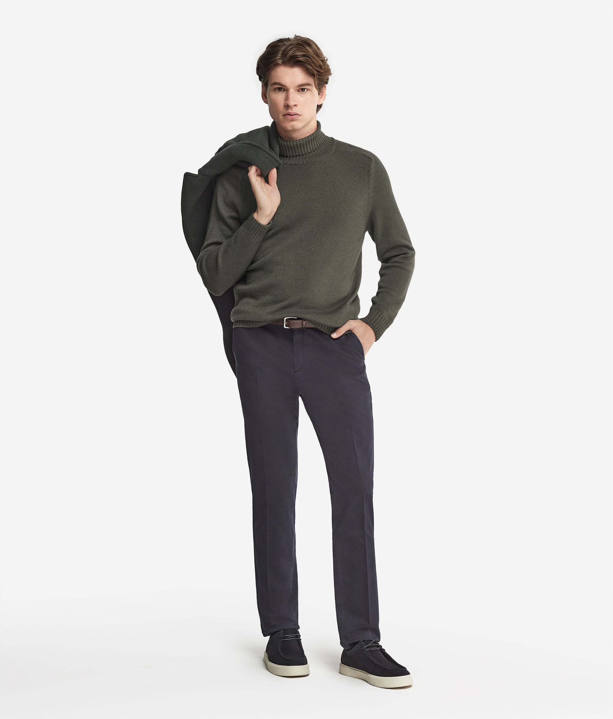 ウルトラソフトカシミヤ タートルネックセーター