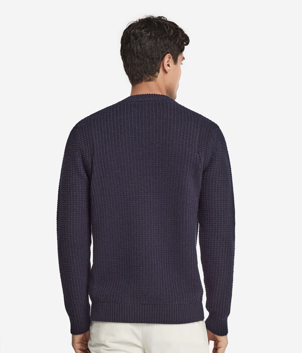 Джемпер из ультрамягкого кашемира в рубчик