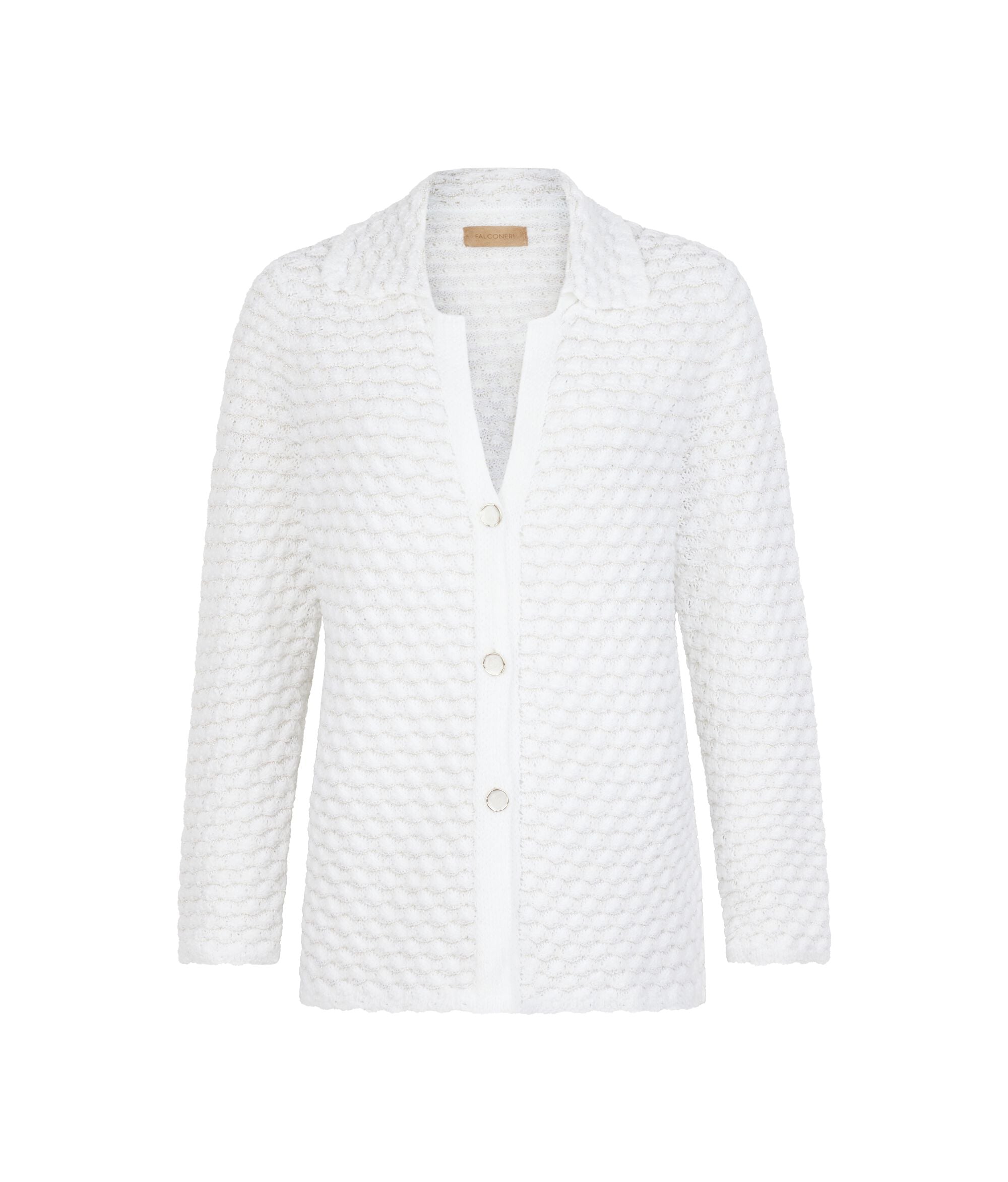 Jacke mit Muschelmuster