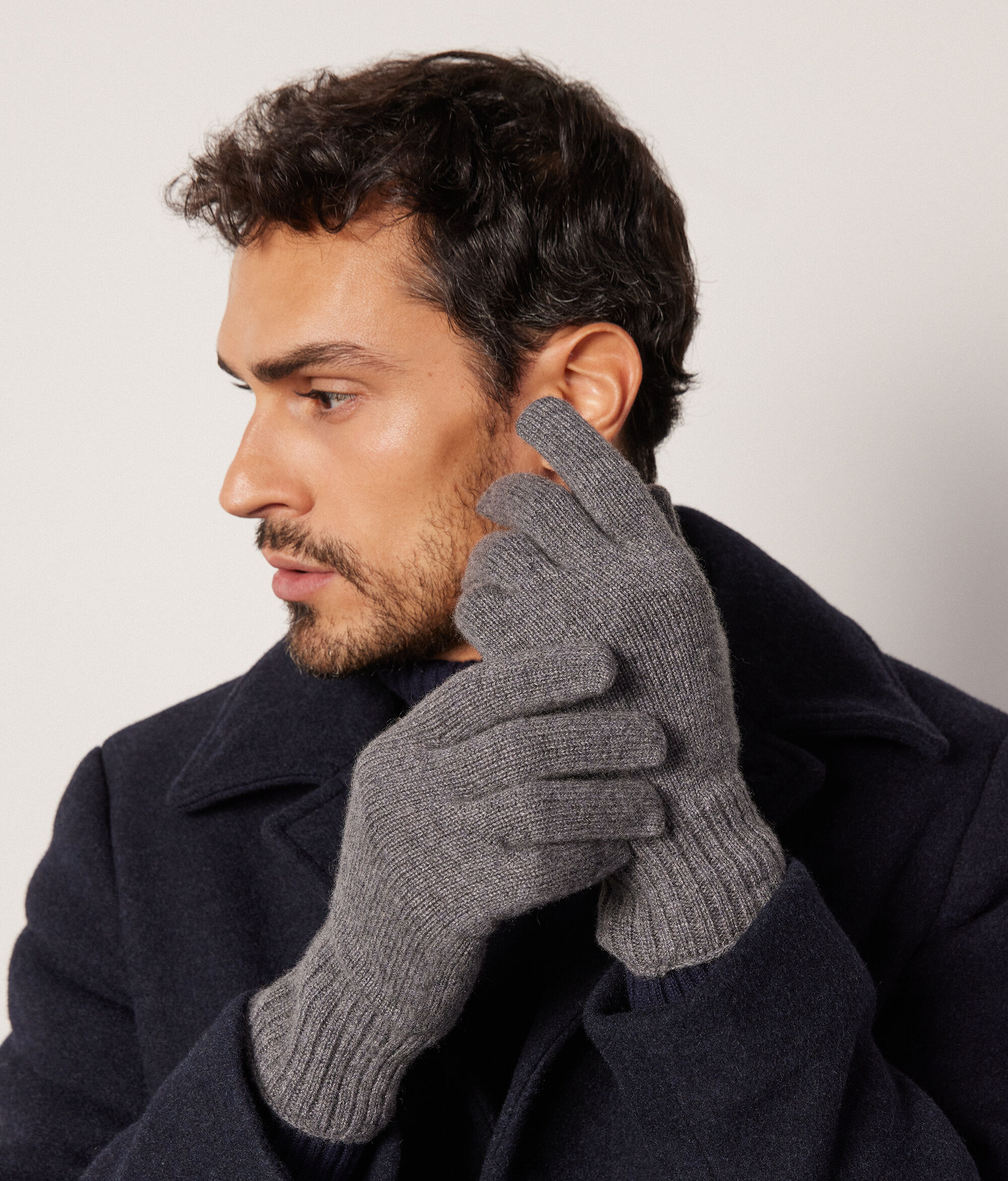 Gants en cachemire
