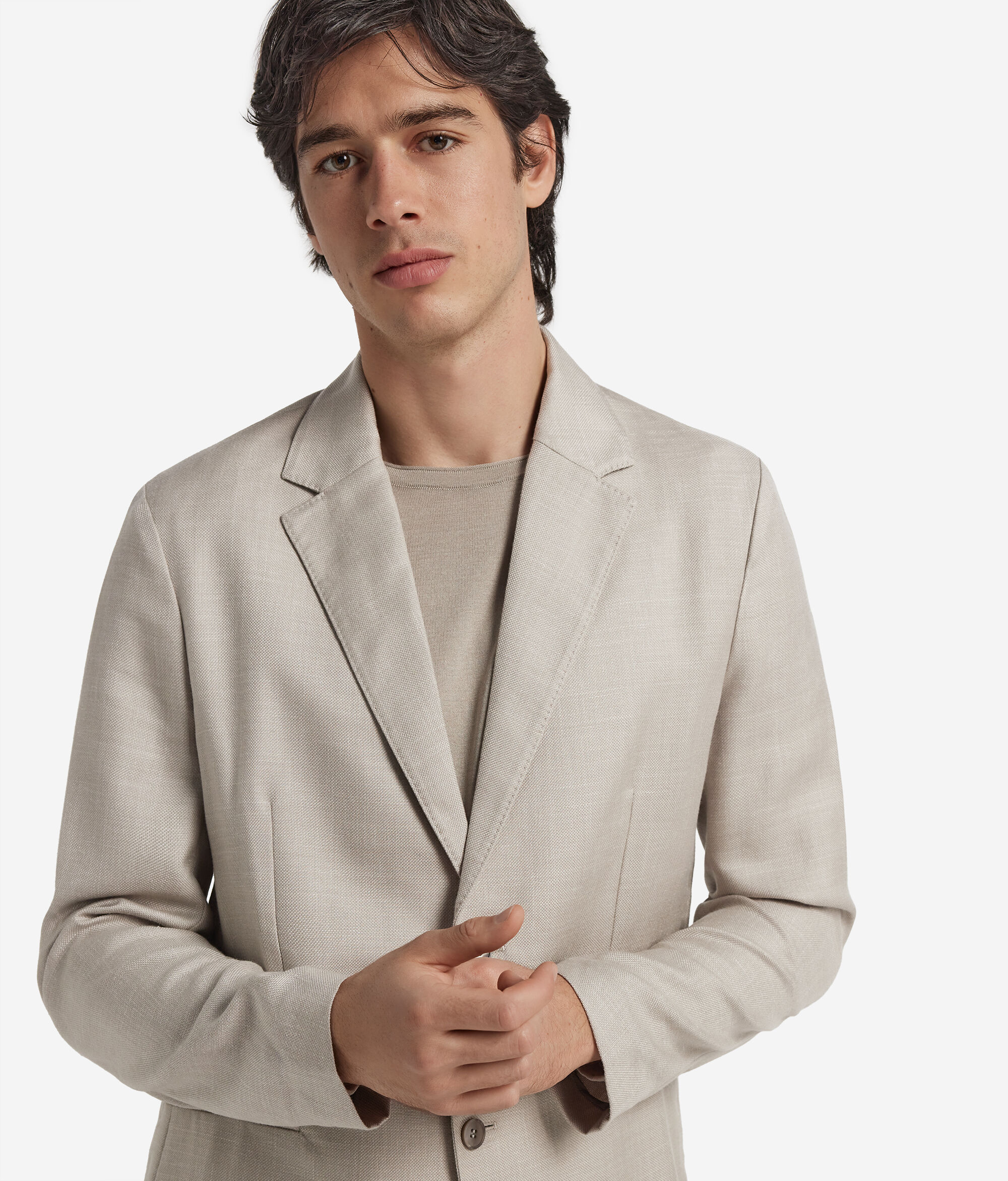 Пиджак из кашемира и шелка