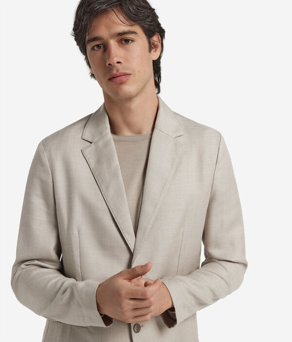 Пиджак из кашемира и шелка