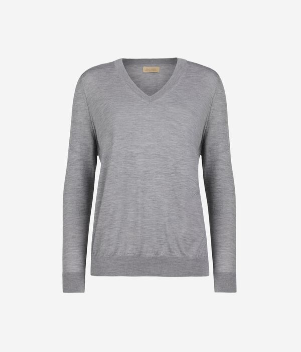 Пуловер из ультратонкого кашемира