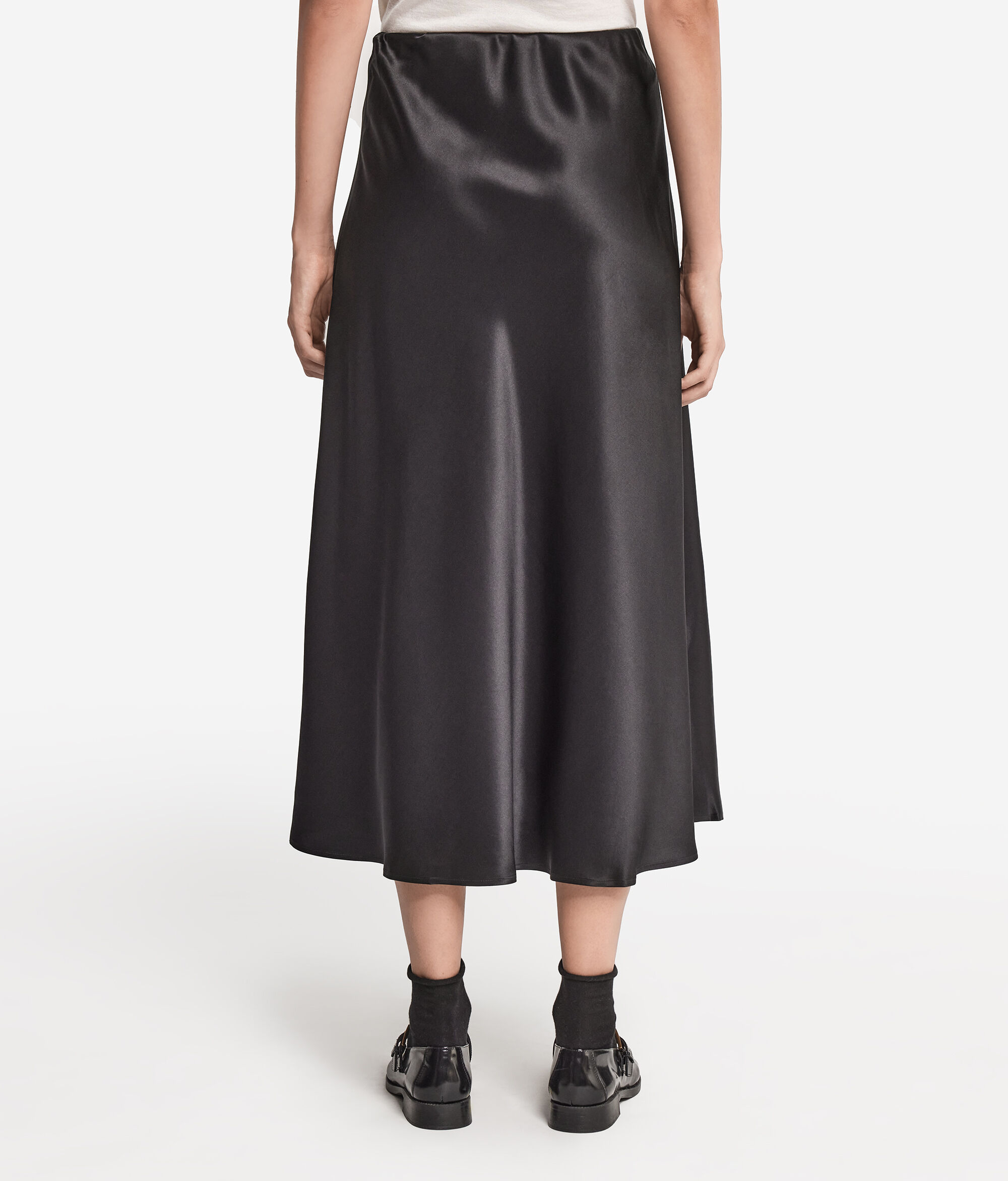 Silk Satin Skirt