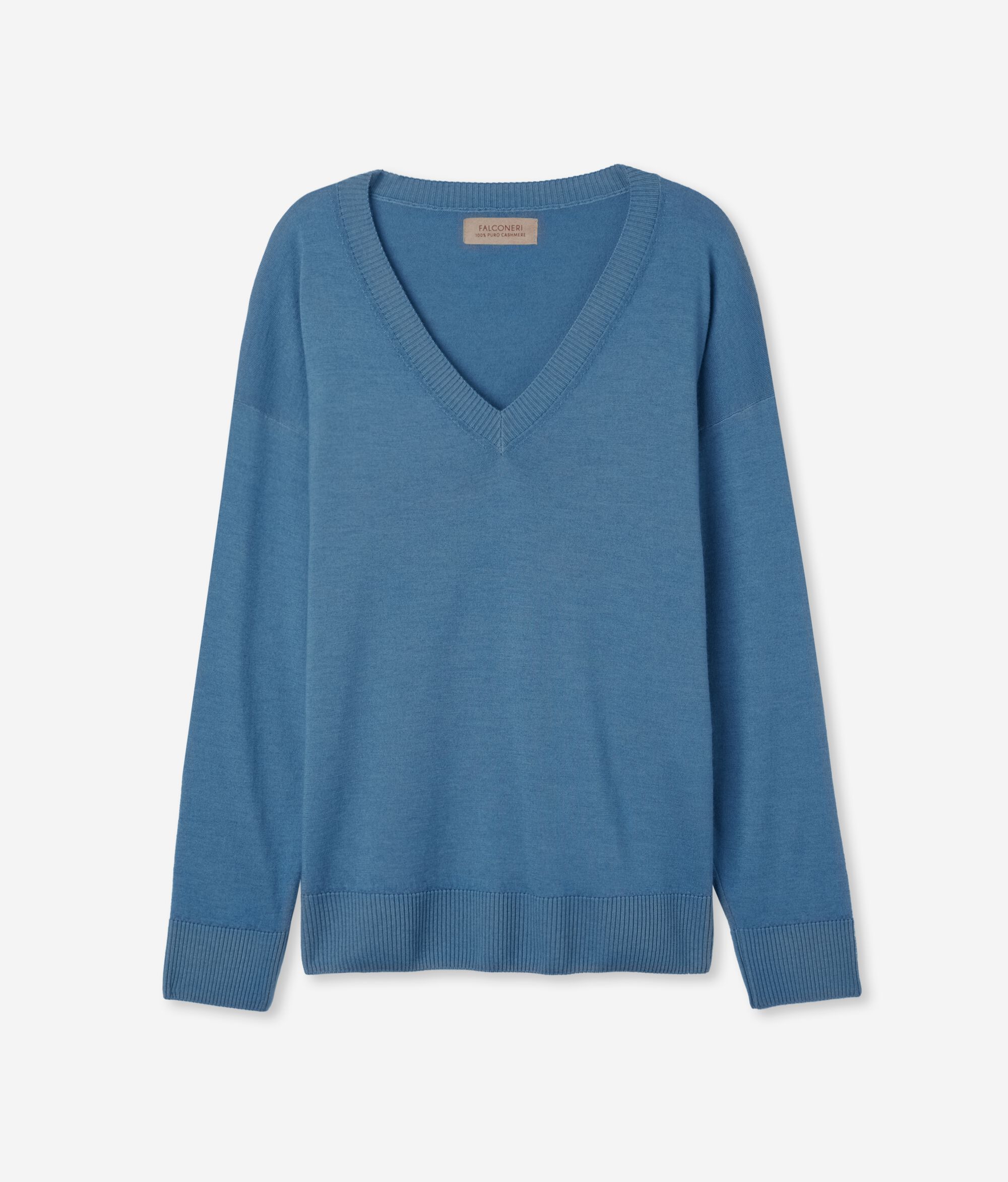 Maglione Donna Lucky Brand Scollo A V, Maniche Lunghe, Spacchi Laterali, Misto Cotone, Colori Panna/verde/rosso/nero