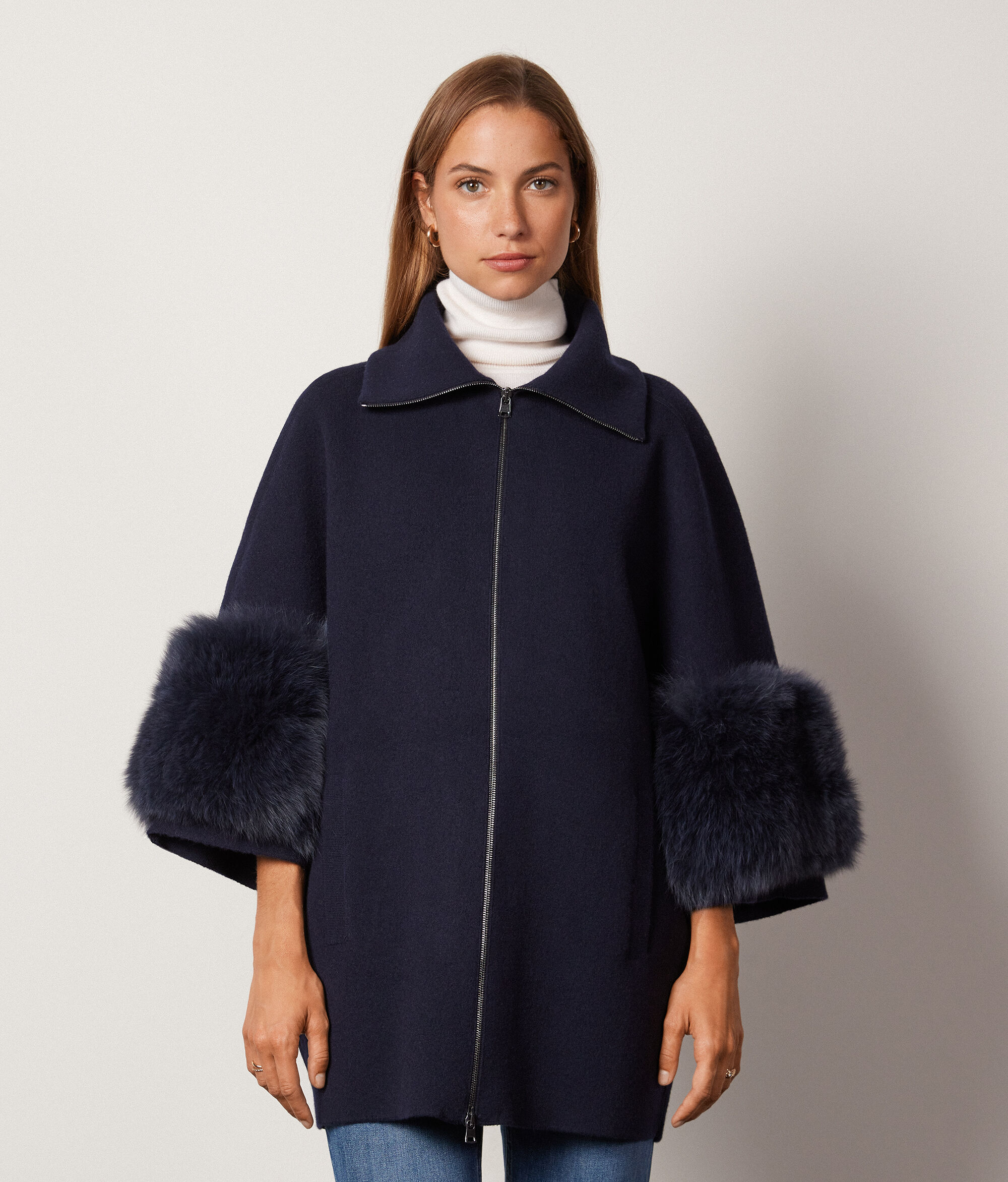 Ultrasoft Cashmere Kimono Coat