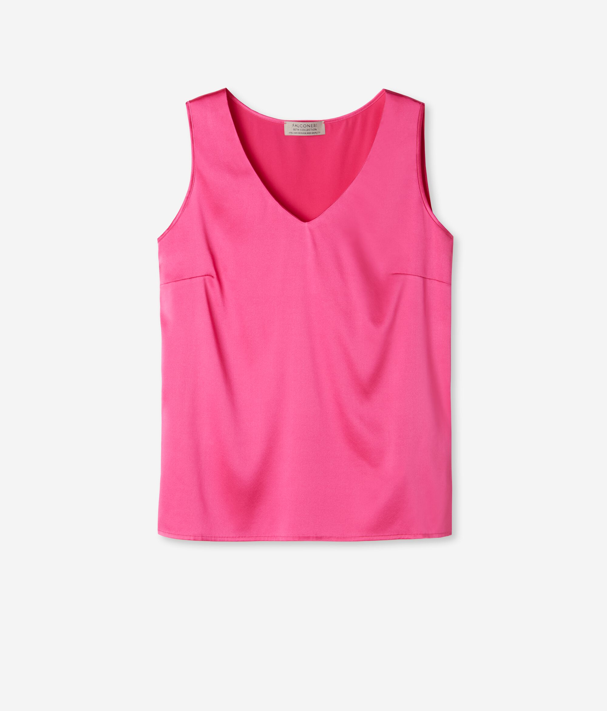 V-Neck Silk Camisole