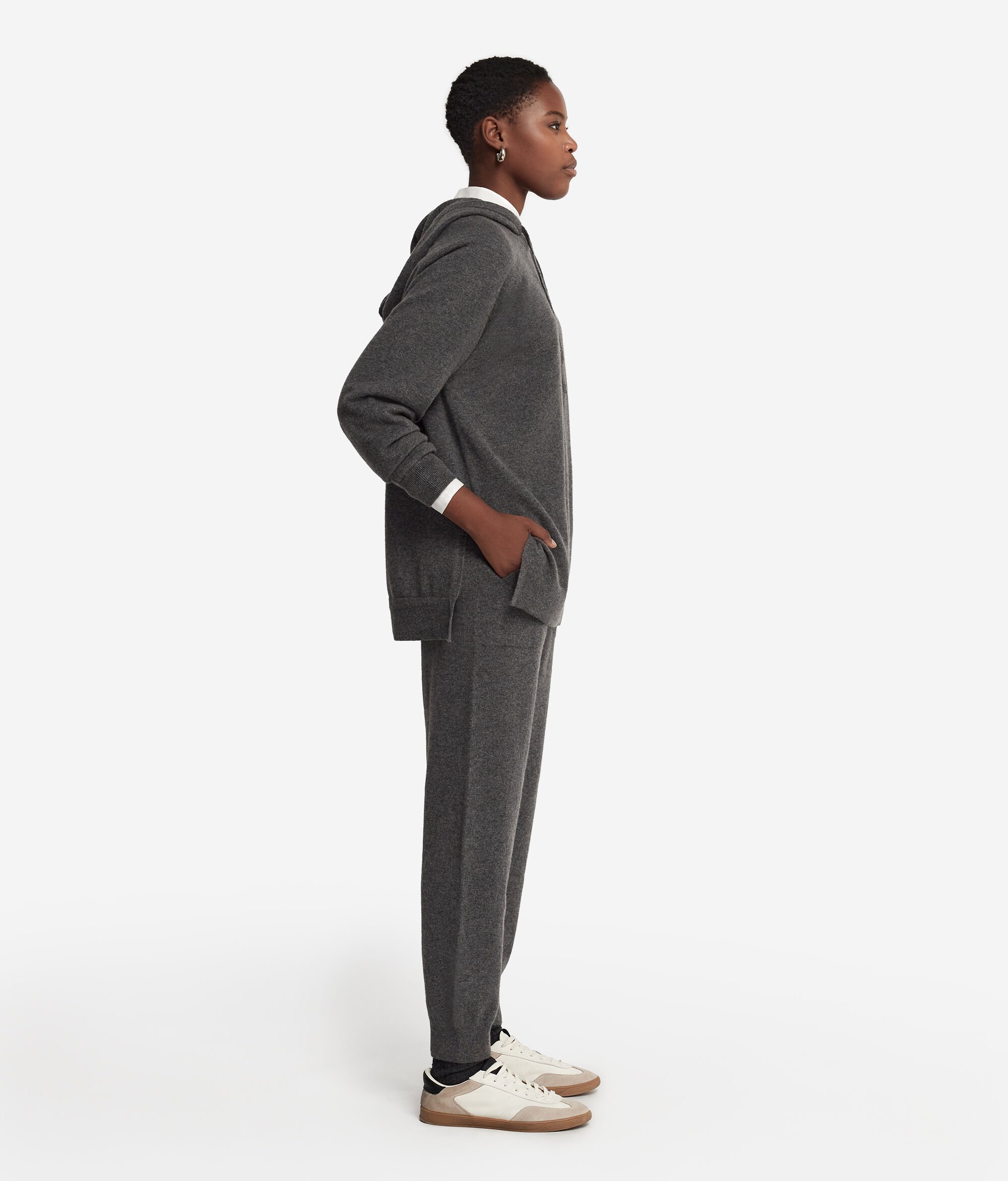 Ultrasoft Cashmere Hooded Sweatshirt