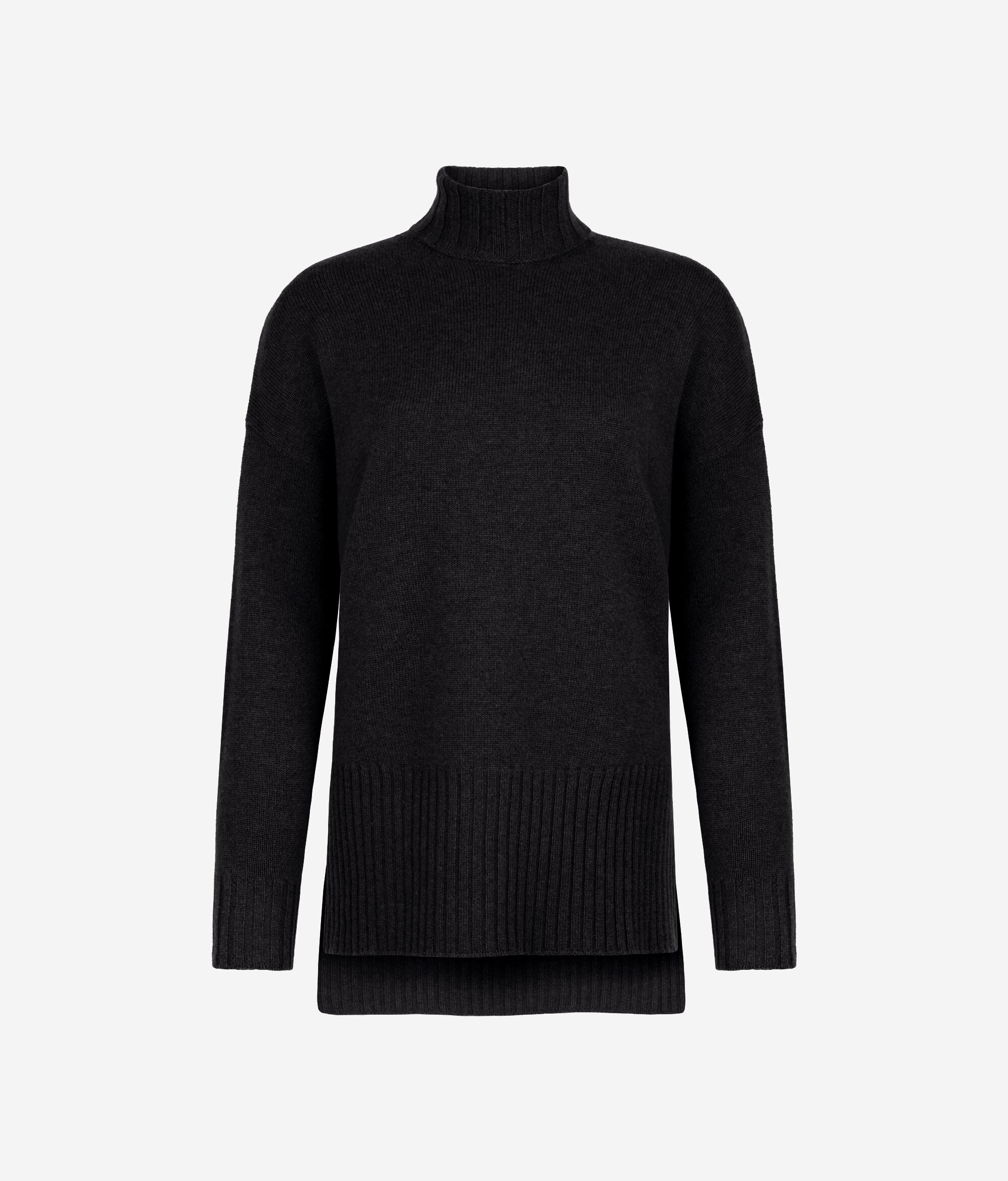 Ultrasoft Cashmere Turtleneck Maxi Jumper