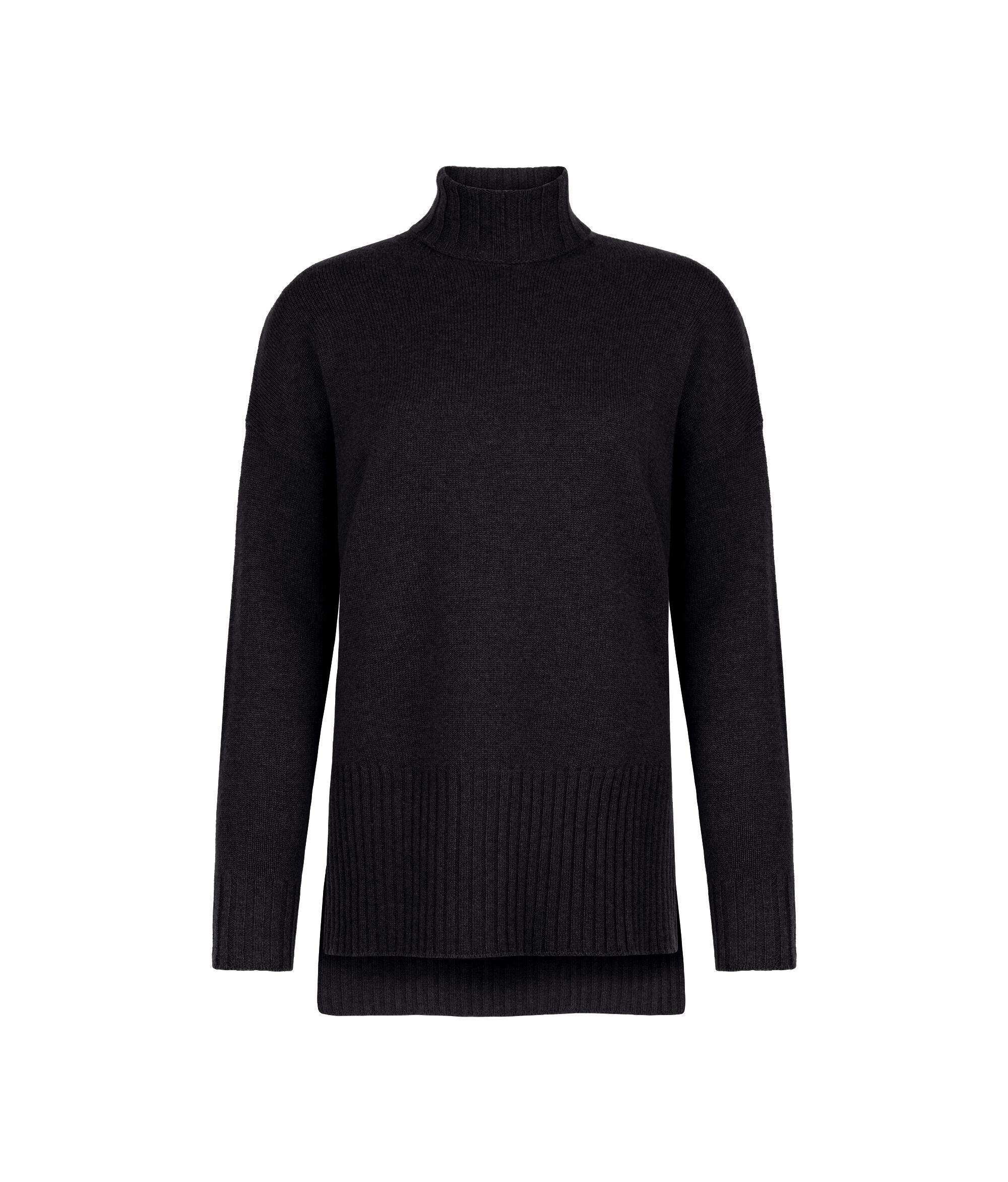 Ultrasoft Cashmere Turtleneck Maxi Jumper