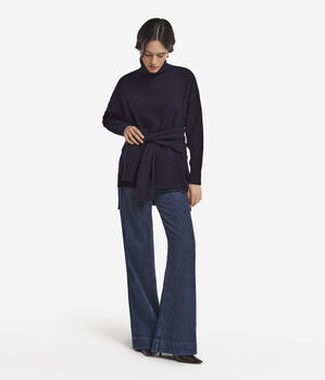 Maxi-Rollkragenpullover aus Kaschmir Ultrasoft