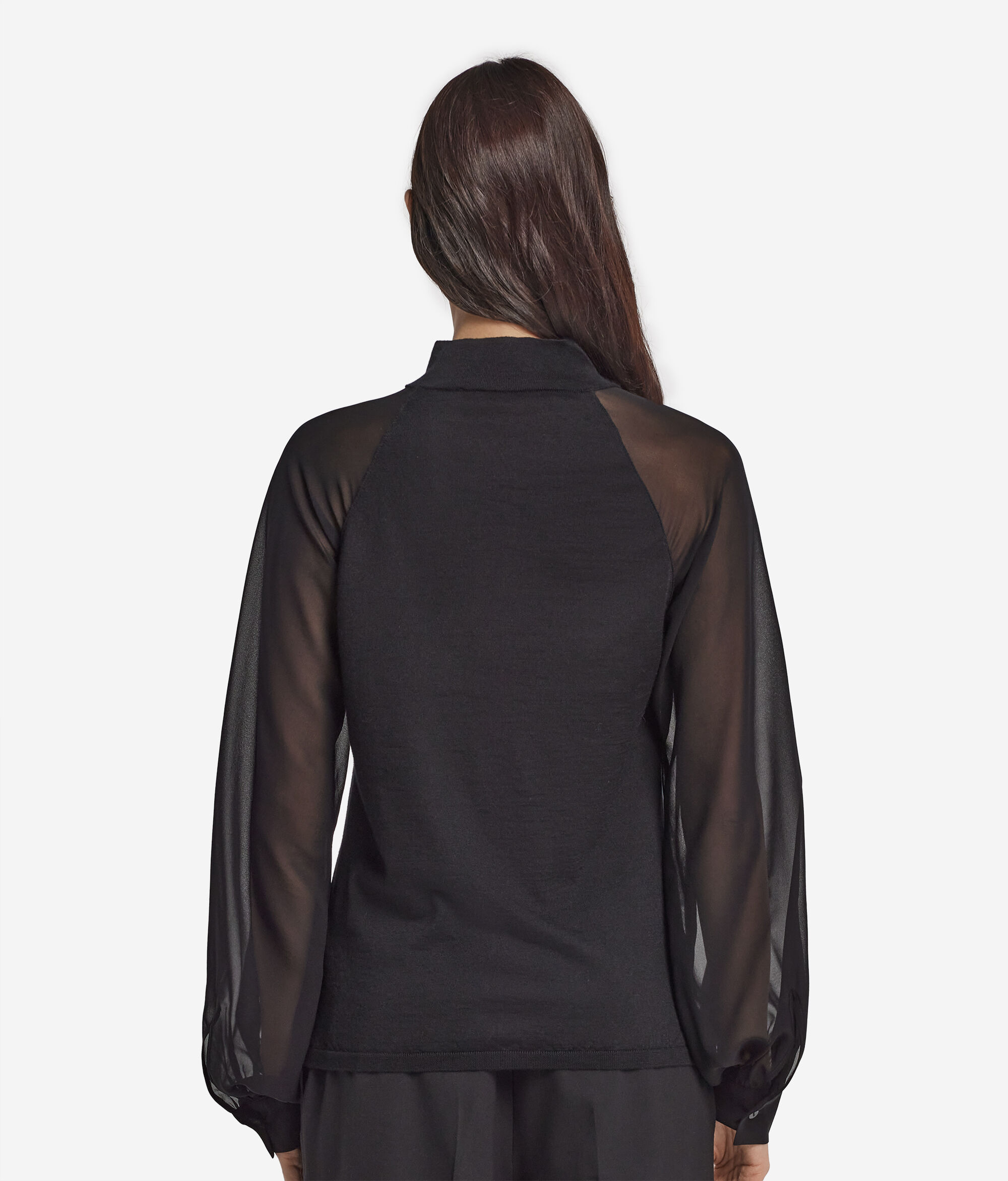 Блуза из шелка и кашемира