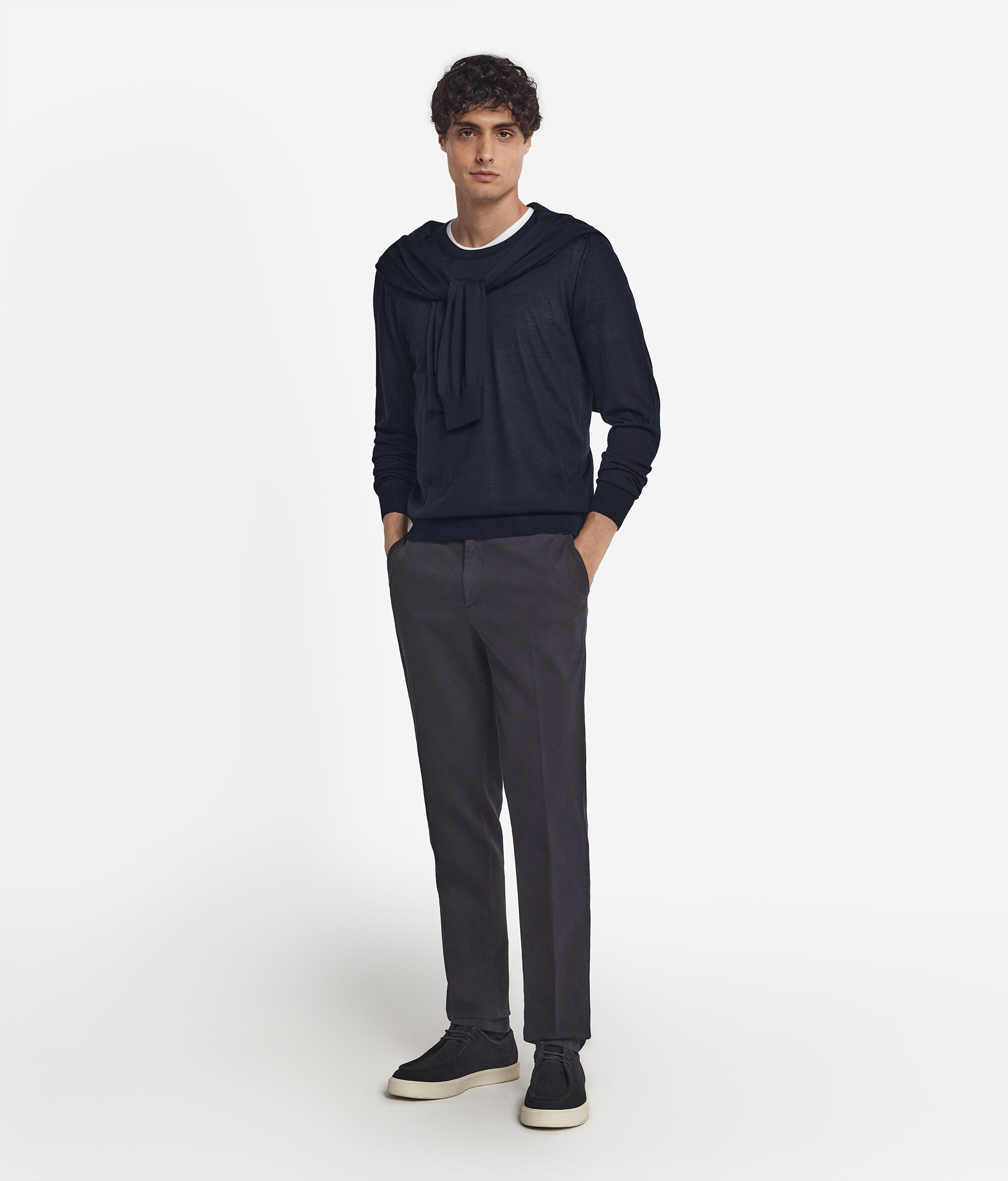 Cashmere and Silk Crewneck