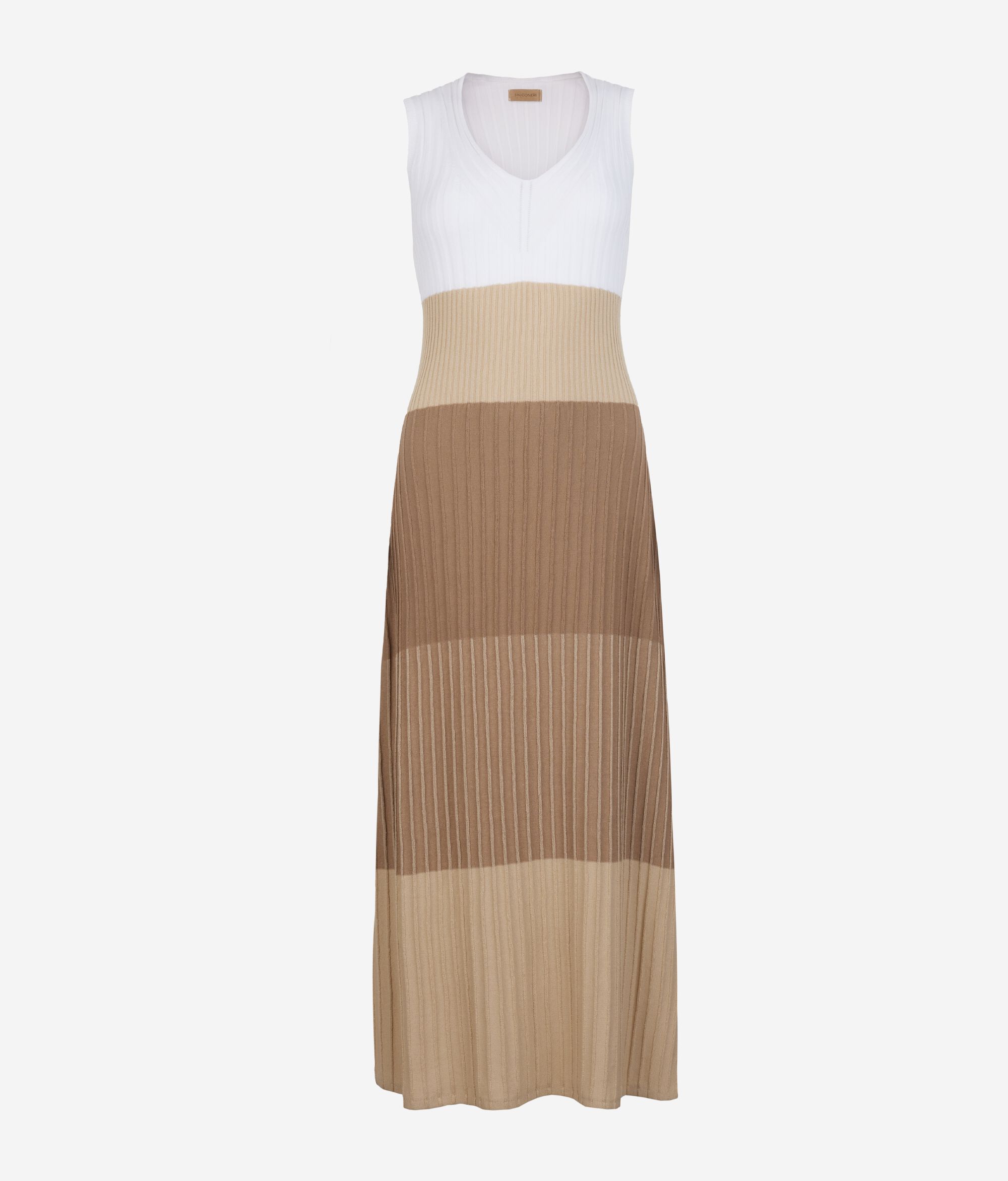 Vestit de canalé de cotó