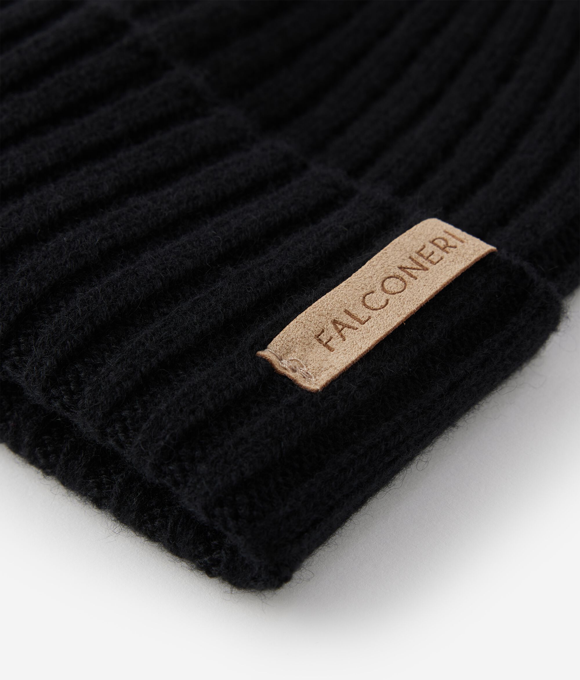 Berretto a coste in Cashmere Ultrasoft