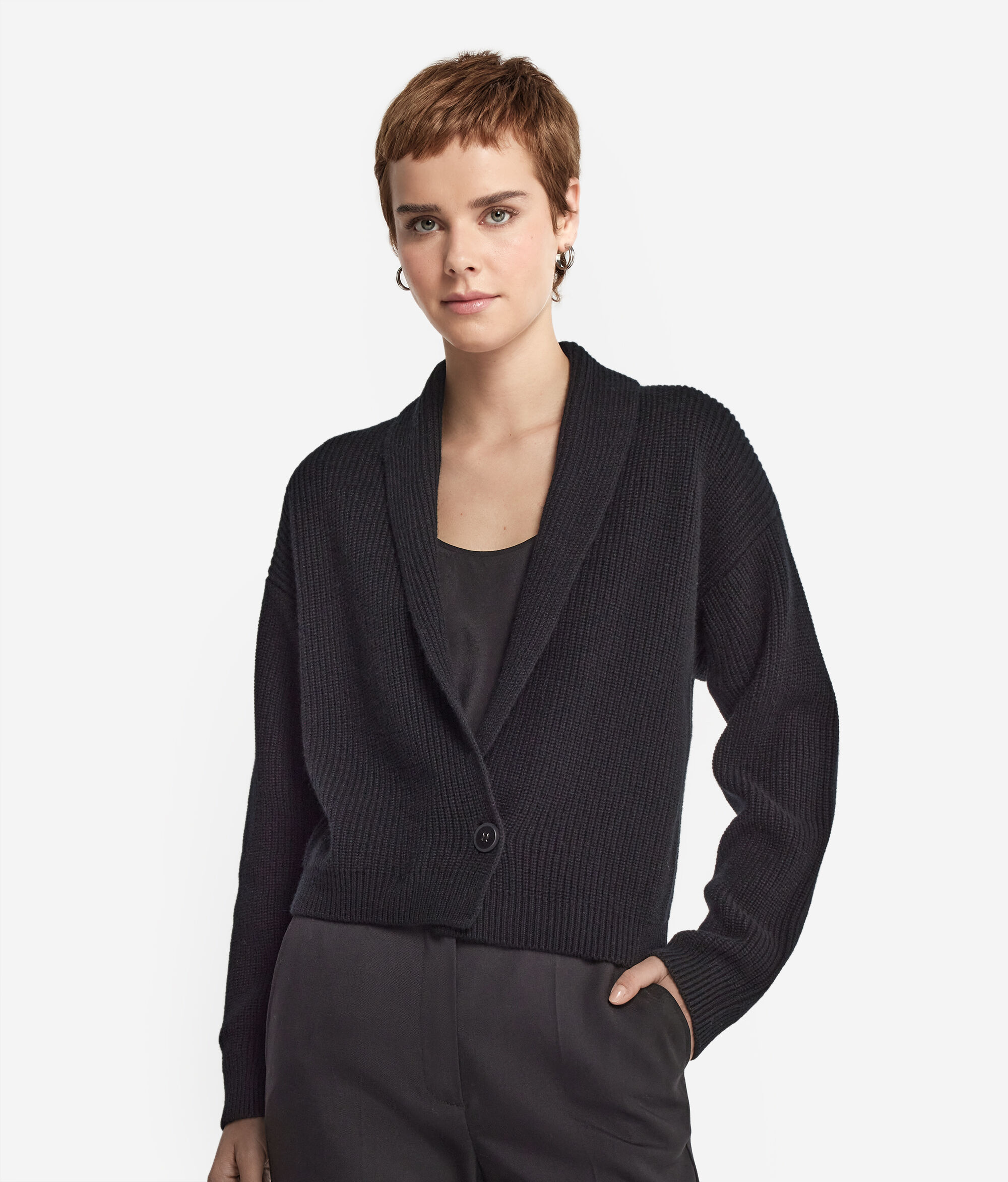 Cardigan Sciallato in Cashmere Ultrasoft