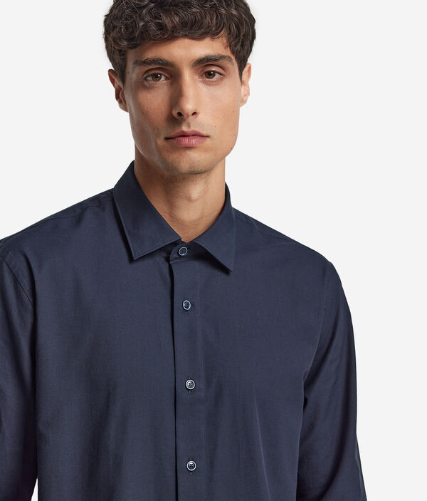 Рубашка из хлопка и кашемира