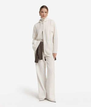 Ultrasoft Kaşmir örgü hoodie