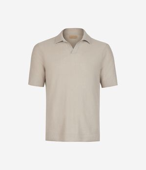 Tricou polo model nervuri