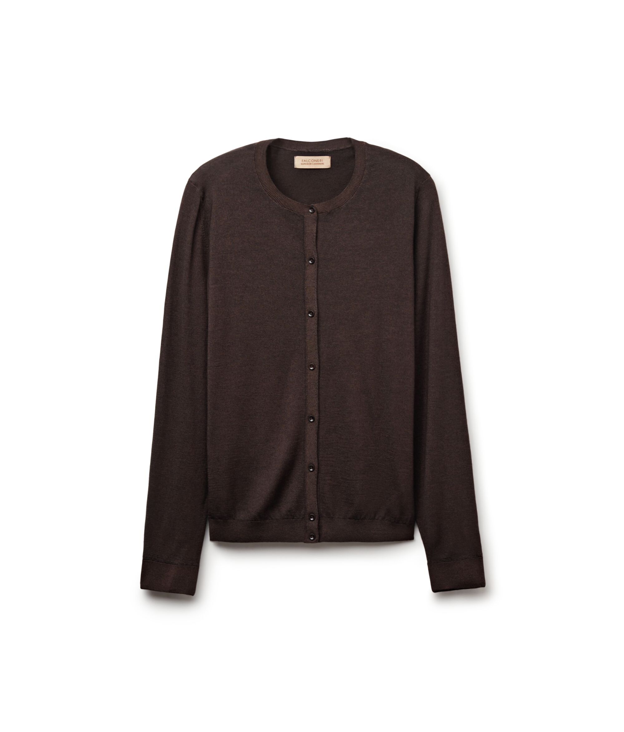 Ζακέτα με Στρογγυλή Λαιμόκοψη από Ultrafine Cashmere