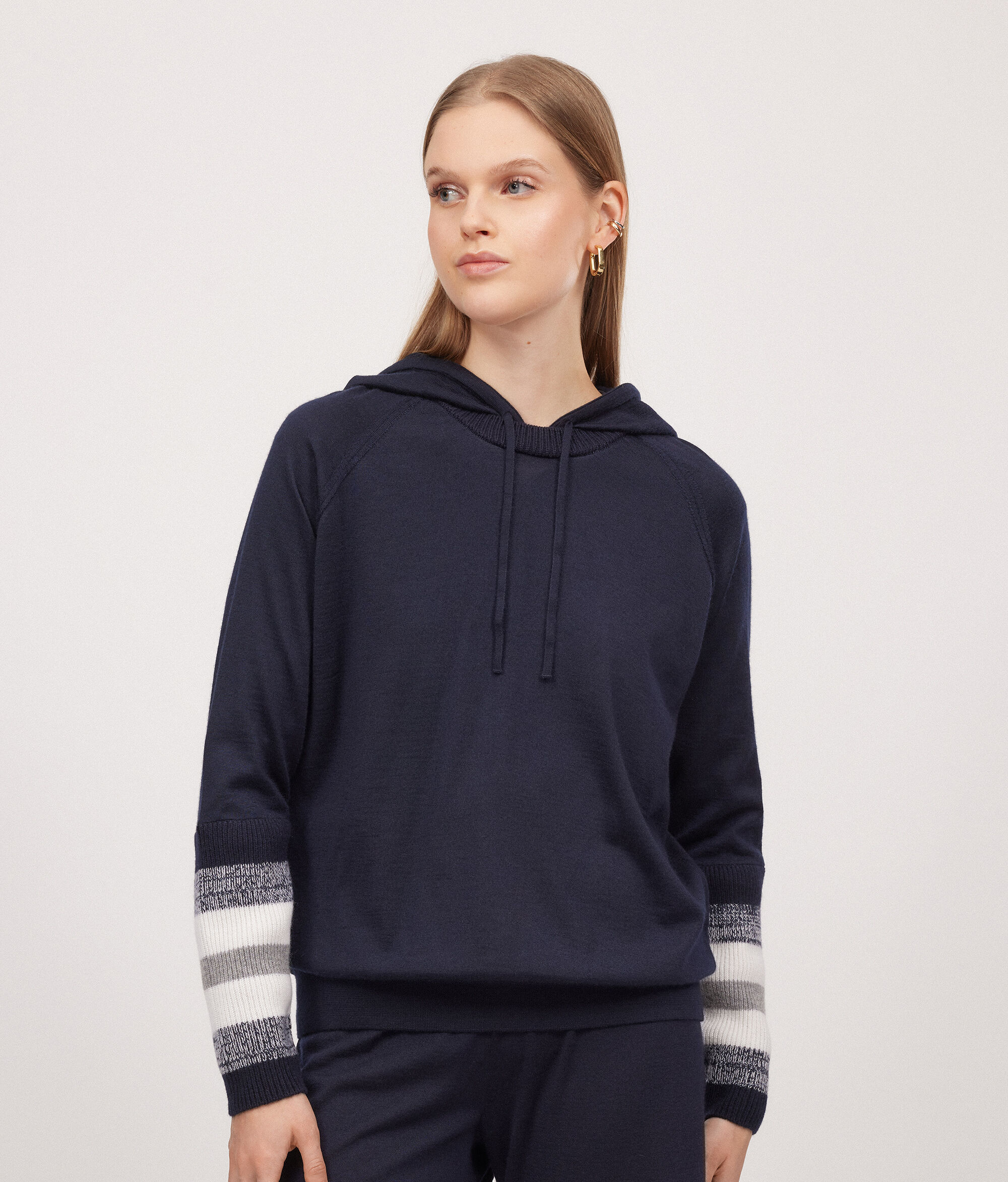Dessuadora de Cashmere amb maneguins