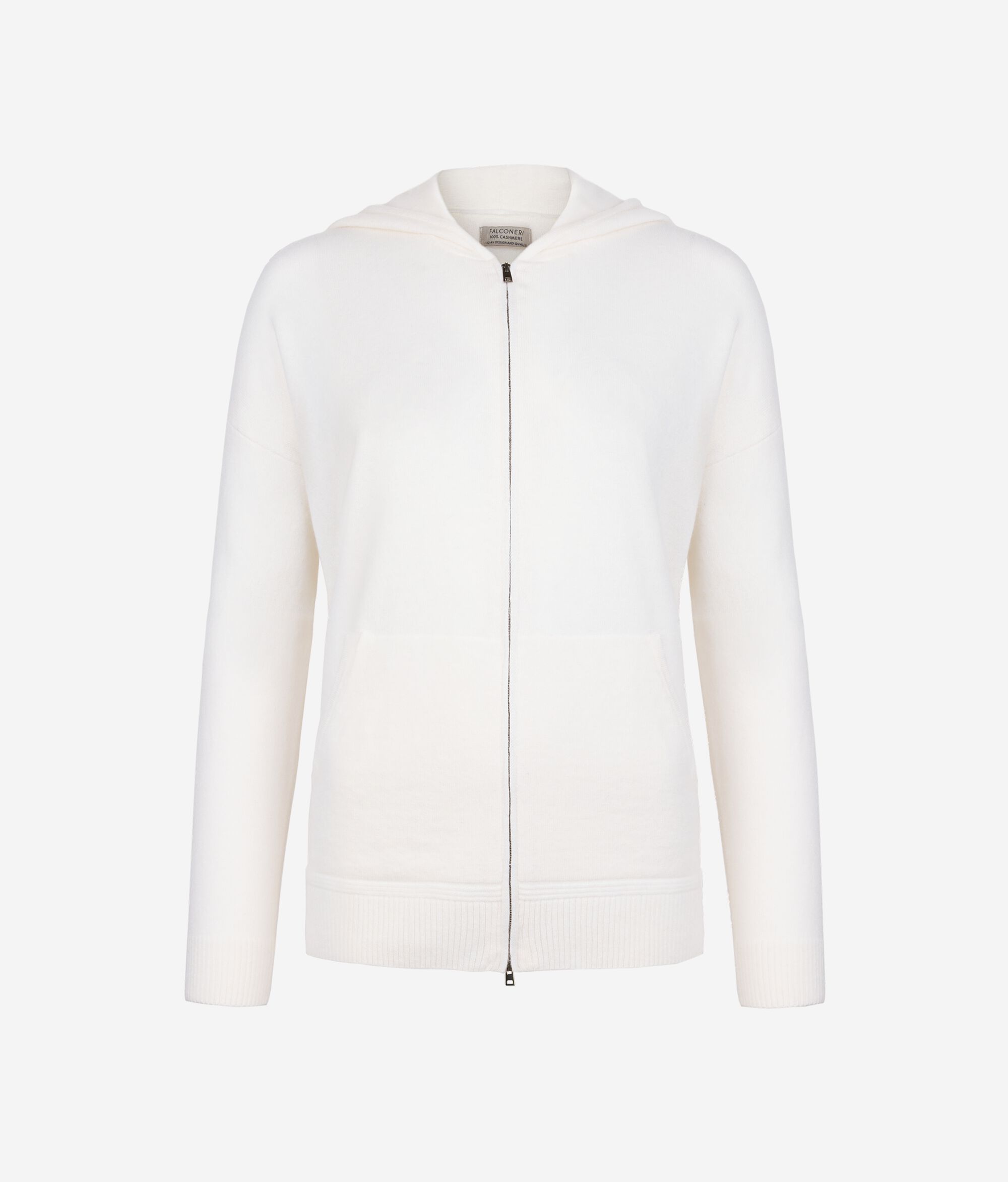 Felpa con cappuccio in Cashmere Ultrasoft