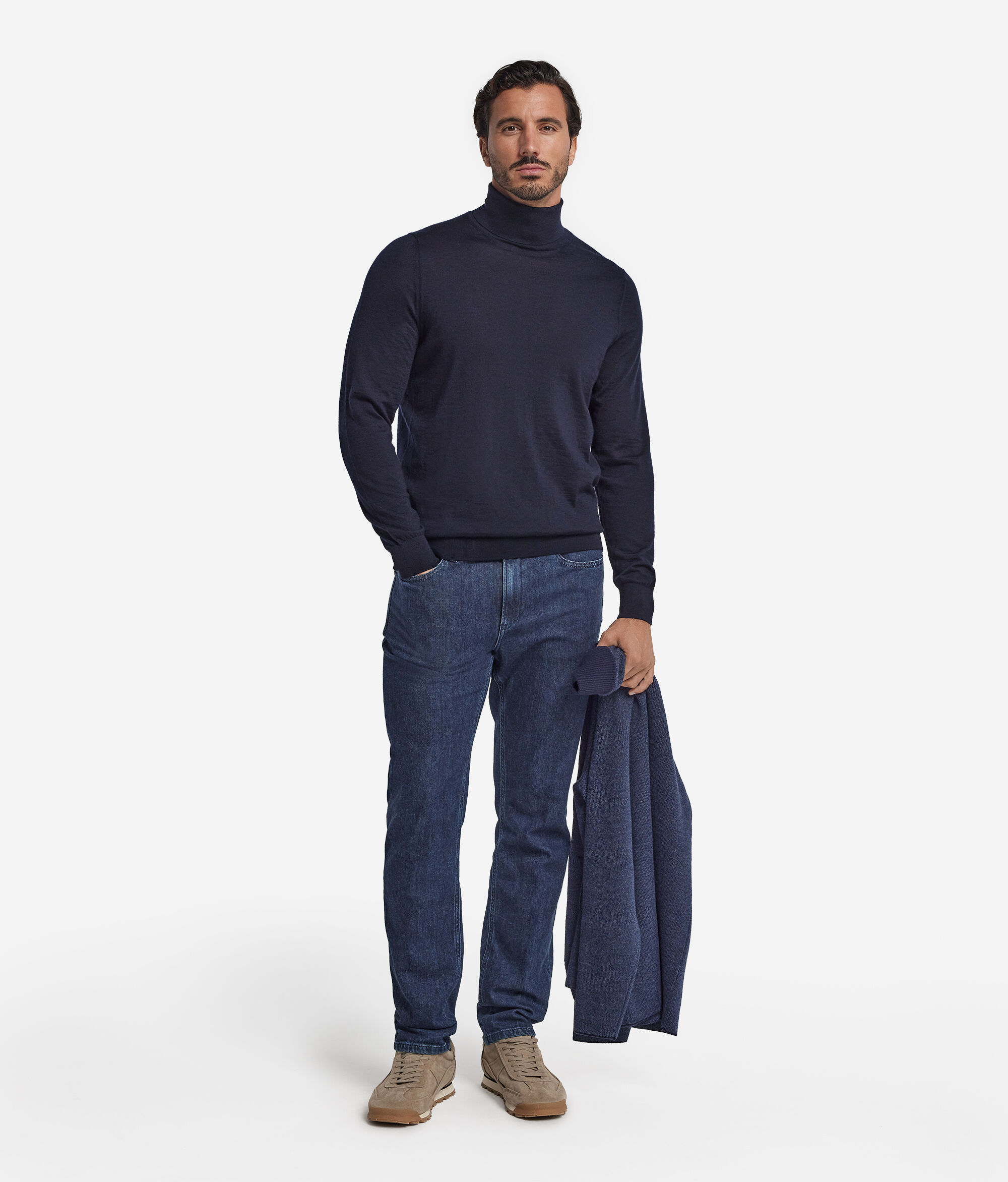 Jersei de coll cigne de Cashmere Ultrafine