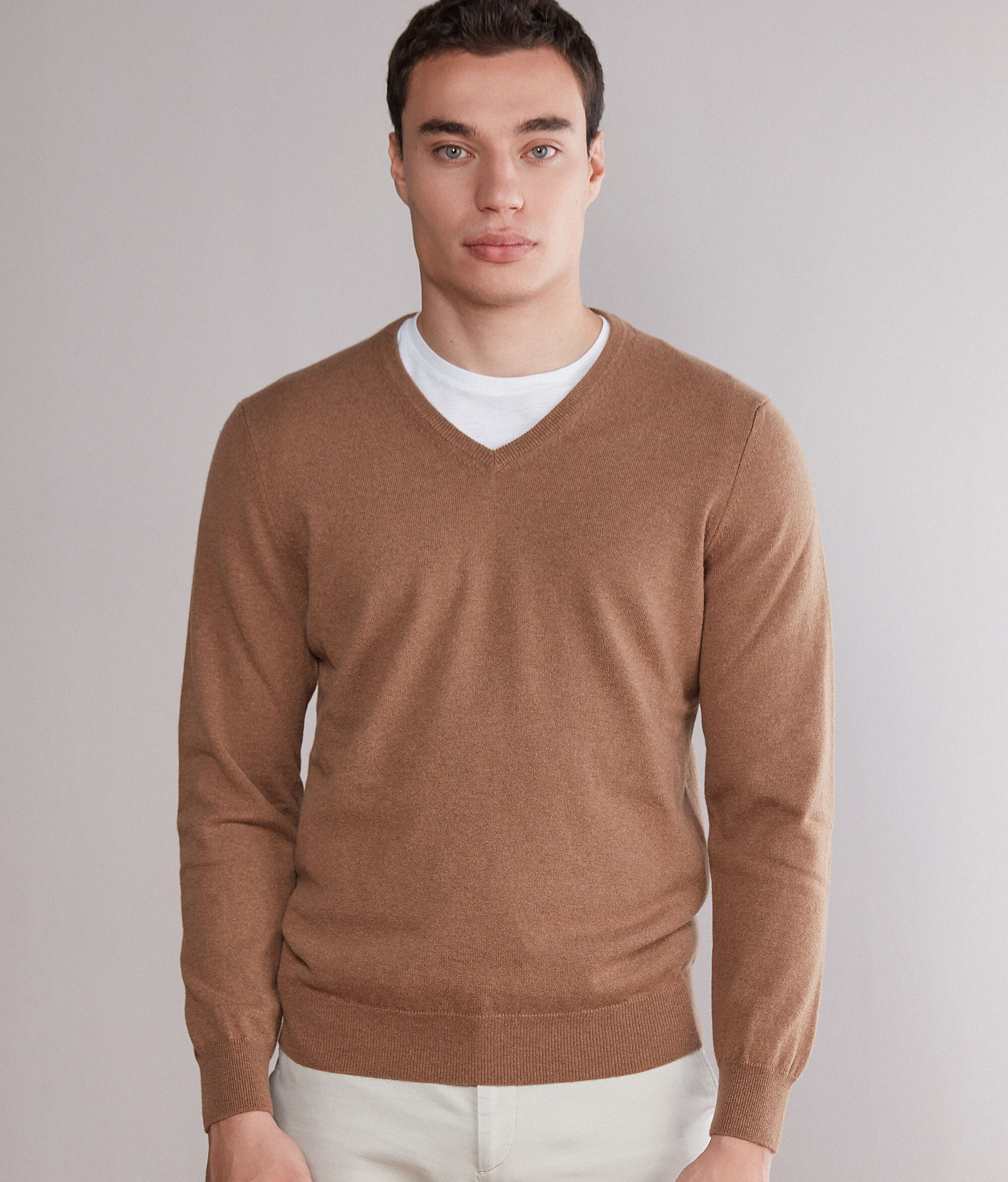 Ultrasoft Cashmere V-Neck Sweater