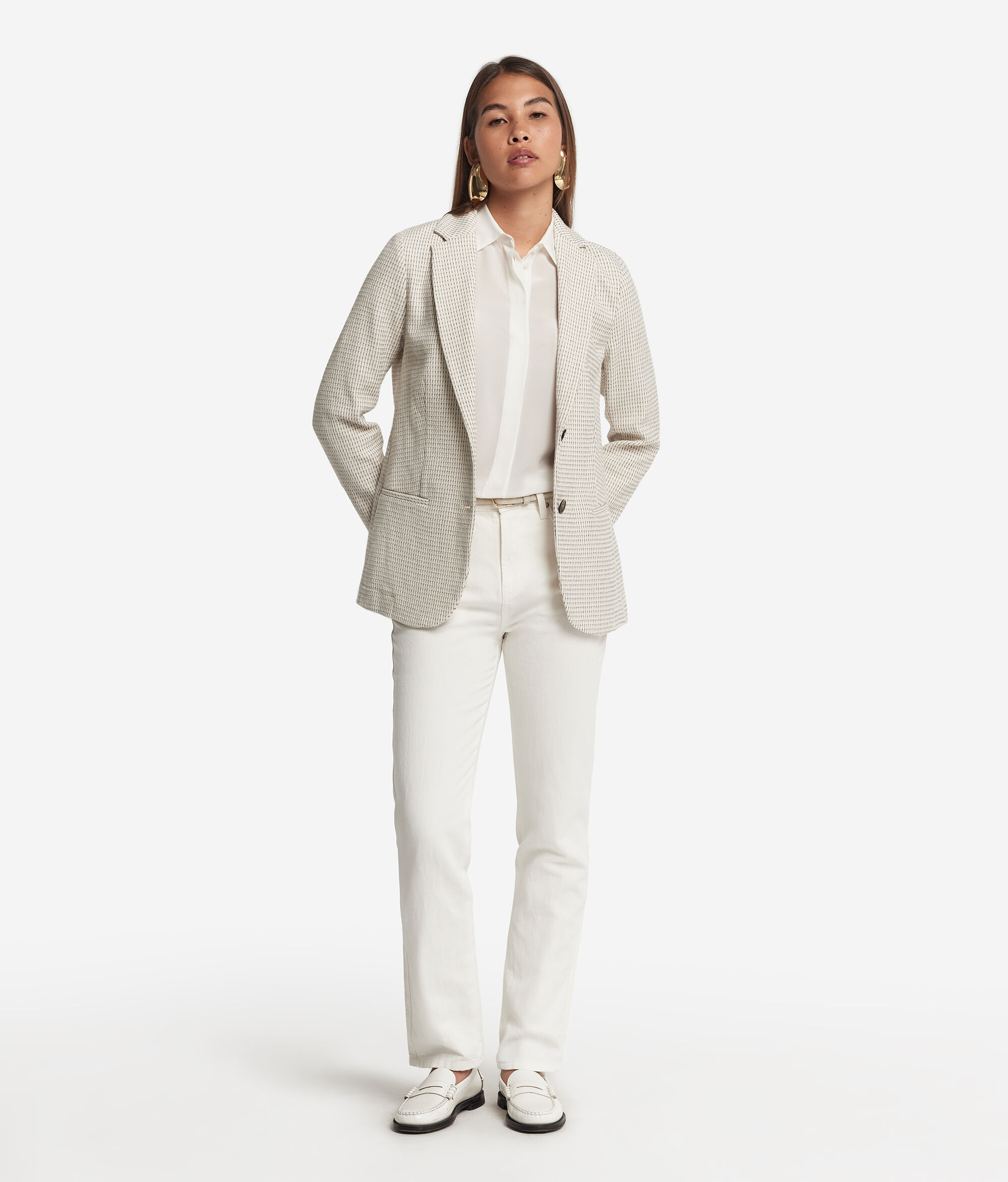 Two-Tone Mouliné Jacket